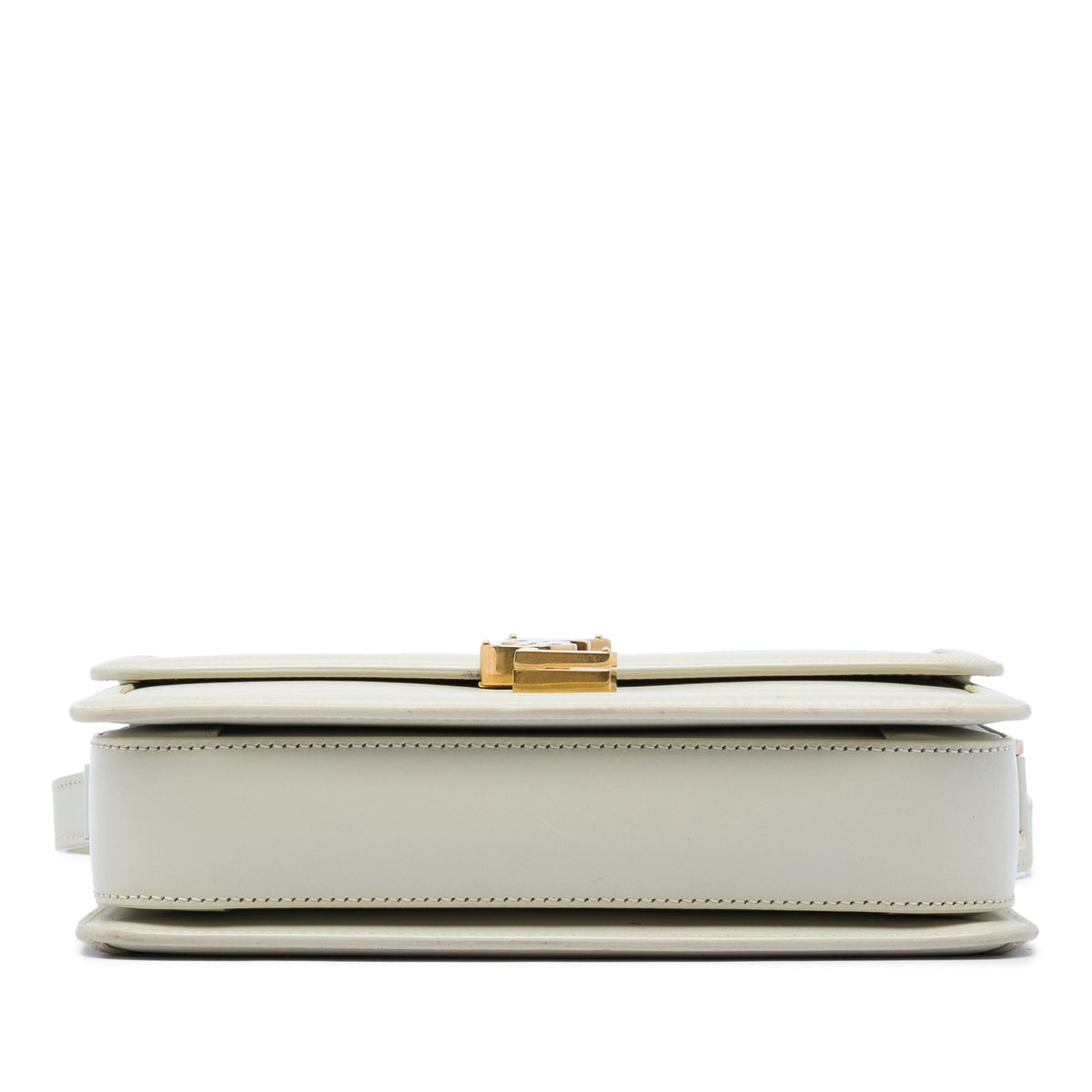 Saint Laurent Medium Smooth Calfskin Solferino Satchel In Box