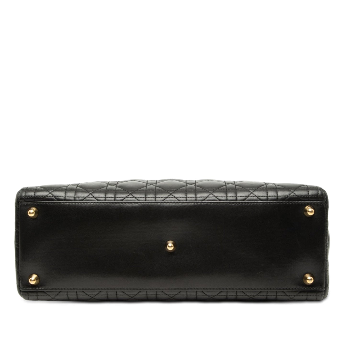 Dior Large Lambskin Cannage Lady Dior