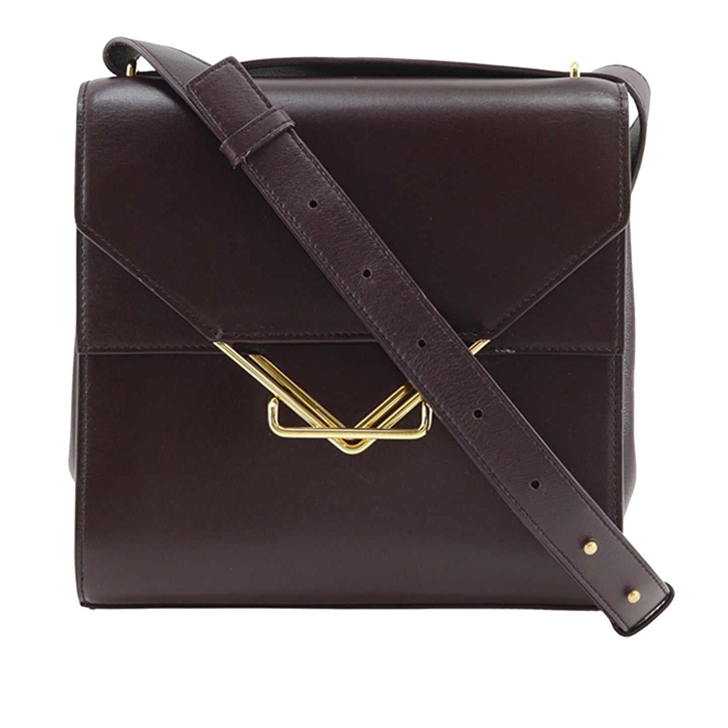 Bottega Veneta Leather The Clip Crossbody