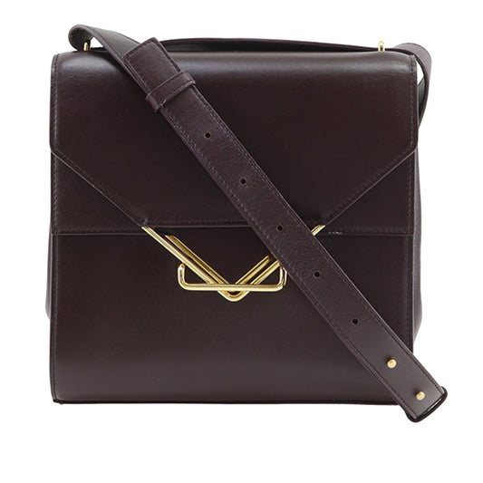 Bottega Veneta Leather The Clip Crossbody