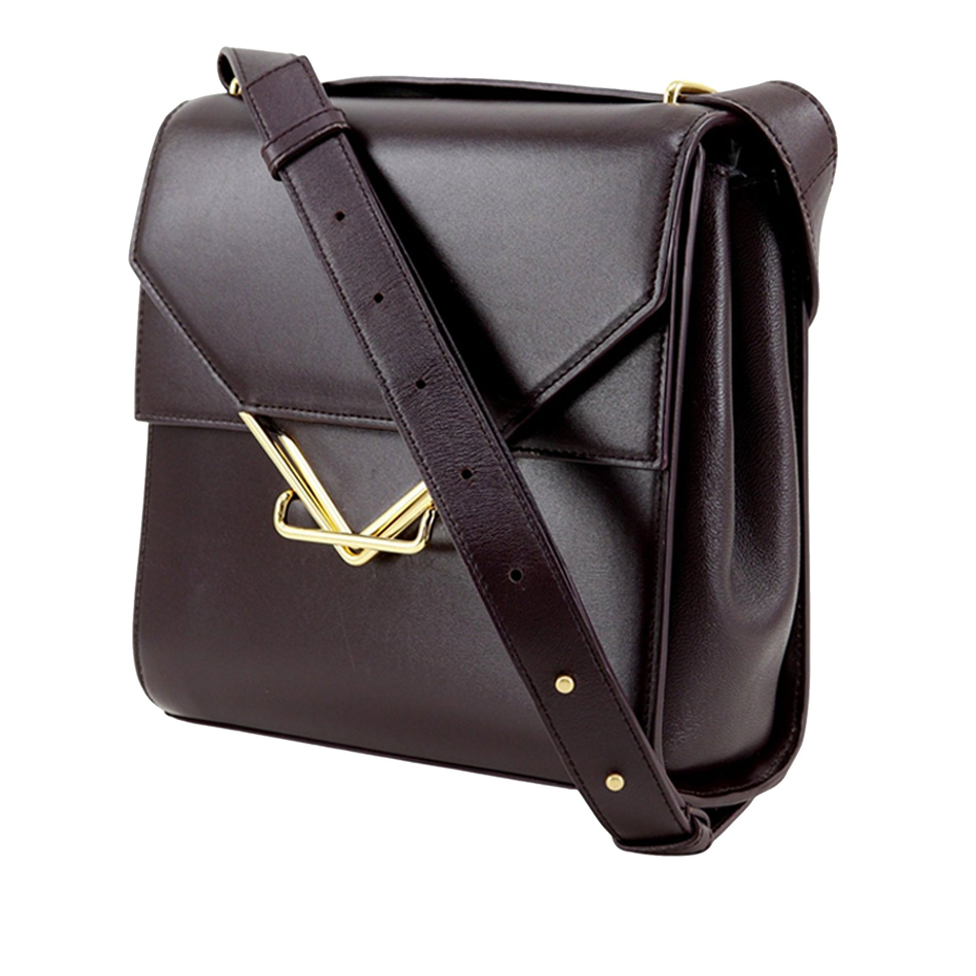 Bottega Veneta Leather The Clip Crossbody