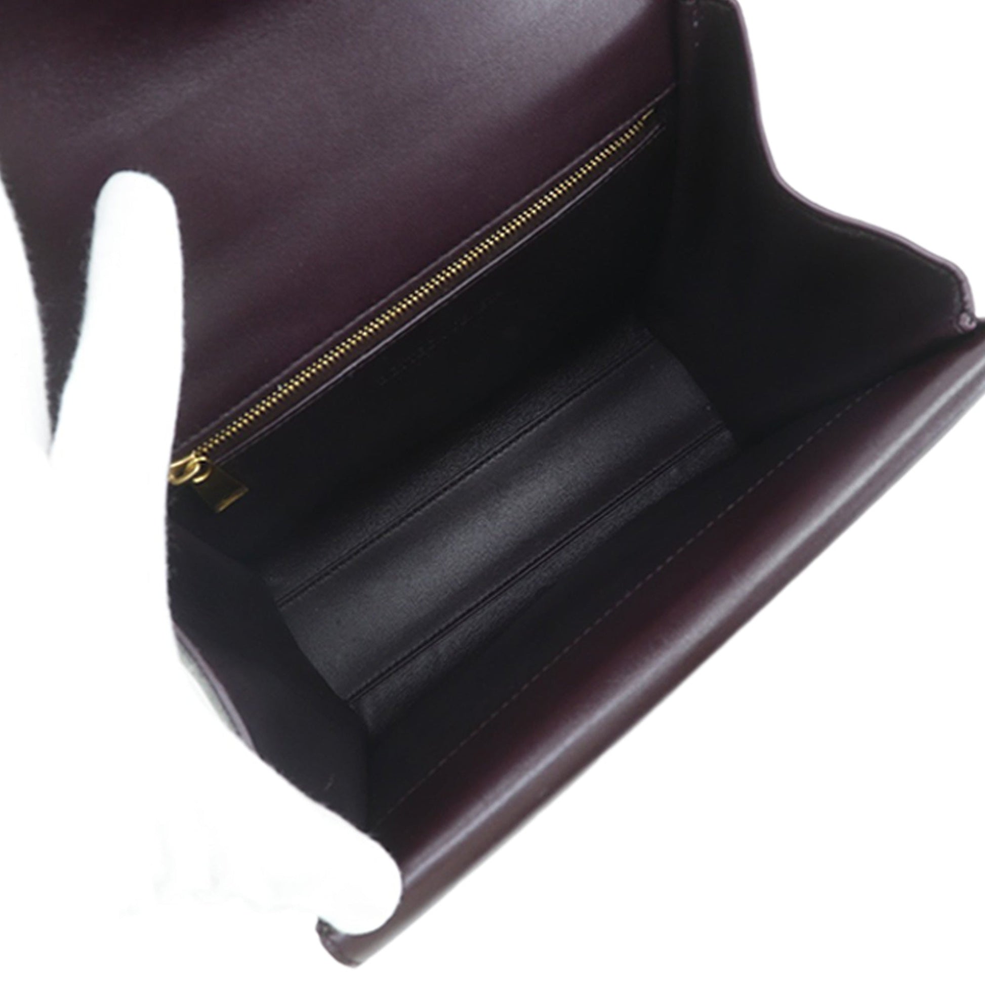 Bottega Veneta Leather The Clip Crossbody