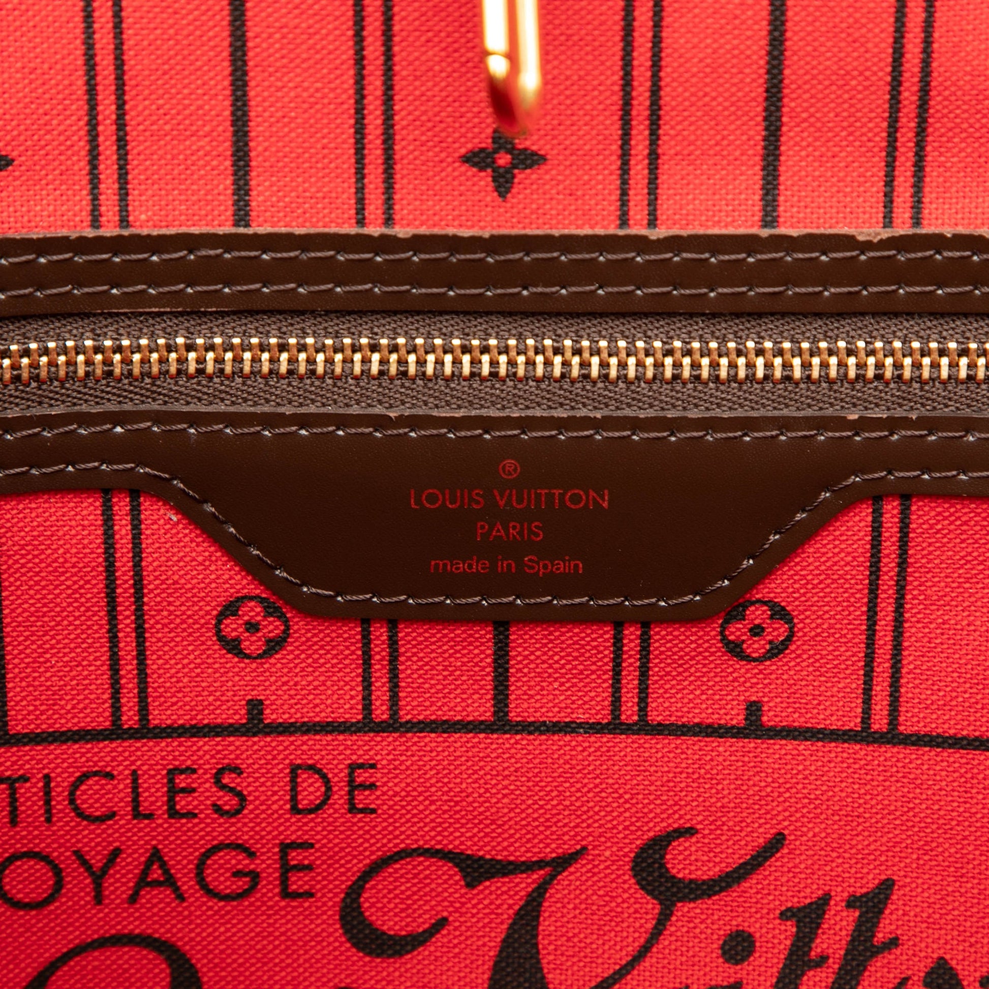 Louis Vuitton Damier Ebene Neverfull MM