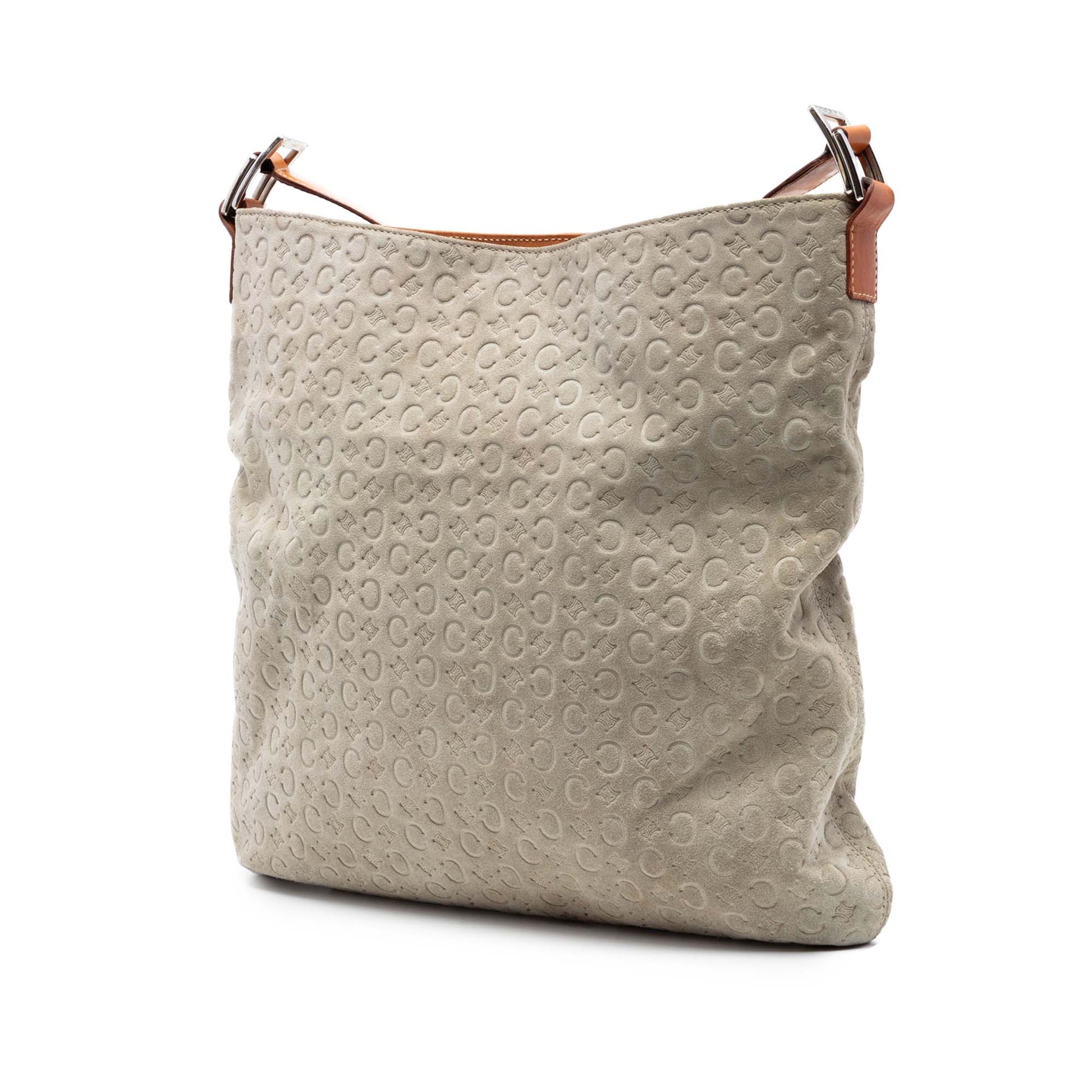 Celine C Macadam Suede Crossbody