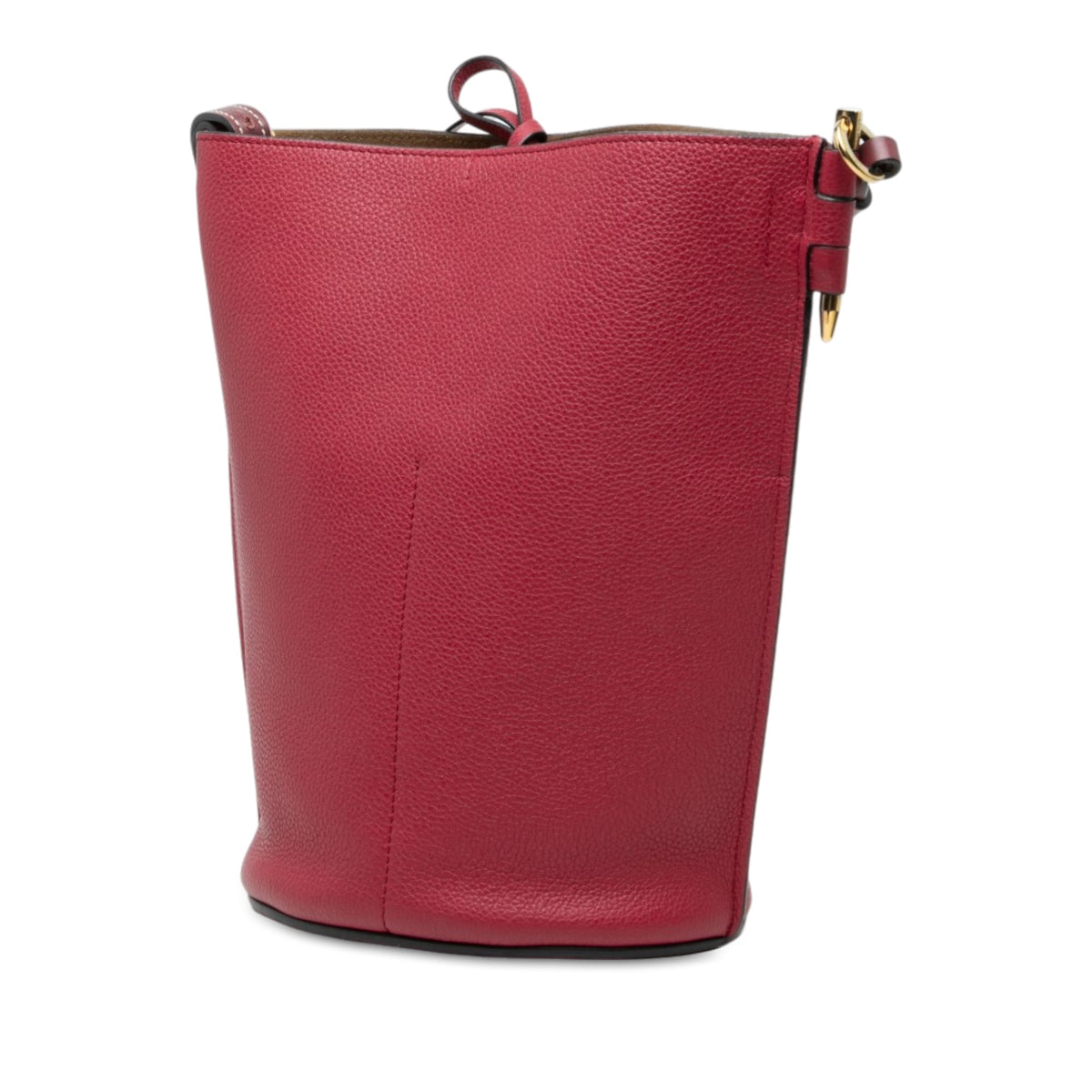 LOEWE Leather Anagram Gate Bucket Bag