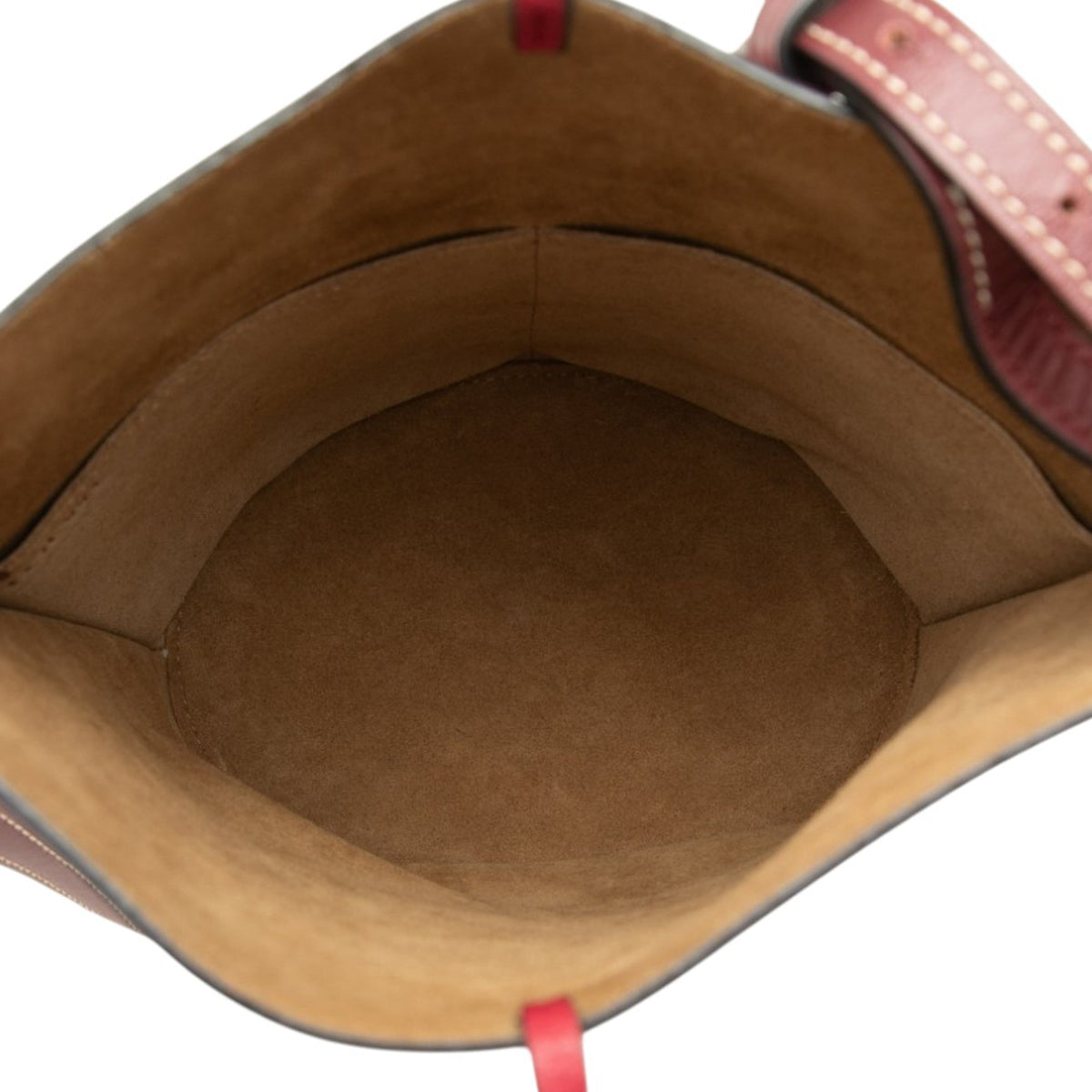 LOEWE Leather Anagram Gate Bucket Bag