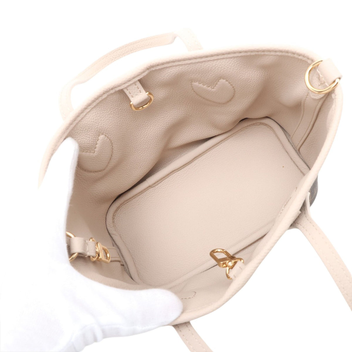 Louis Vuitton Monogram Neverfull Bandouliere Inside Out BB