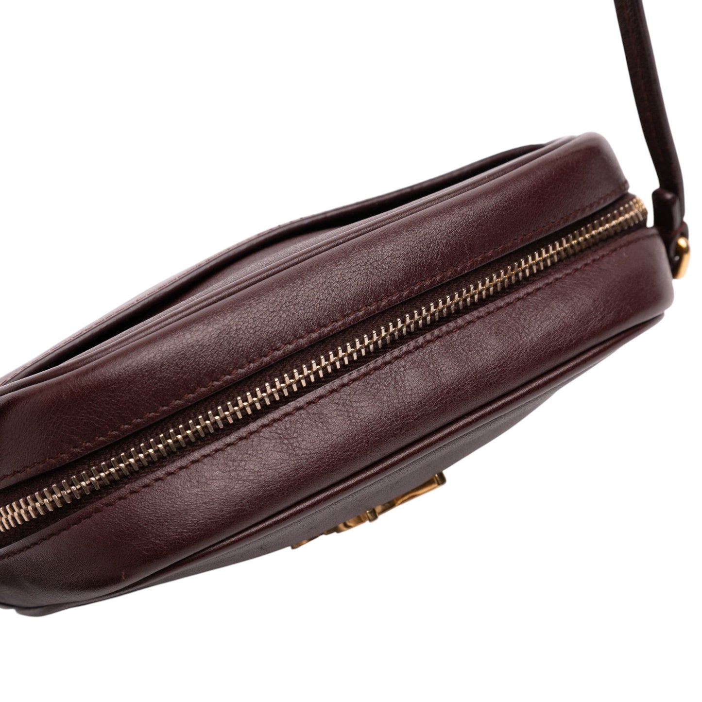 Saint Laurent Calfskin Monogram Blogger Bag