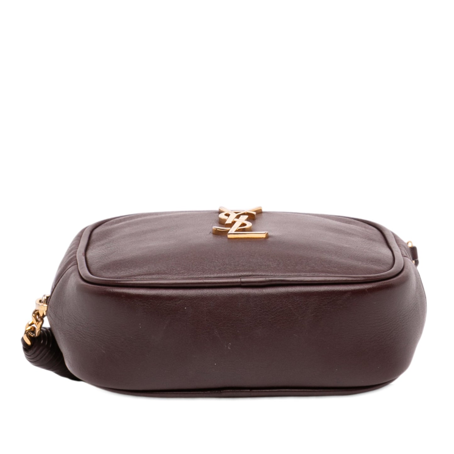 Saint Laurent Calfskin Monogram Blogger Bag