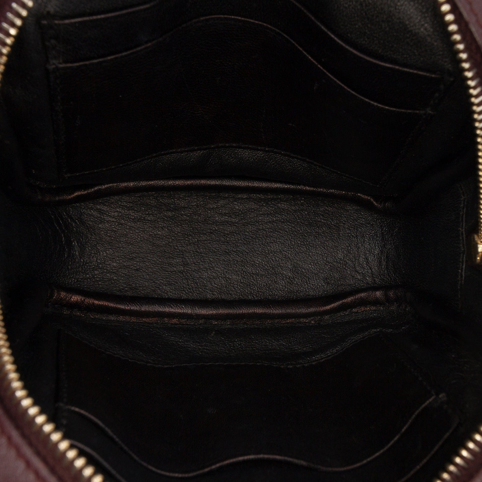 Saint Laurent Calfskin Monogram Blogger Bag