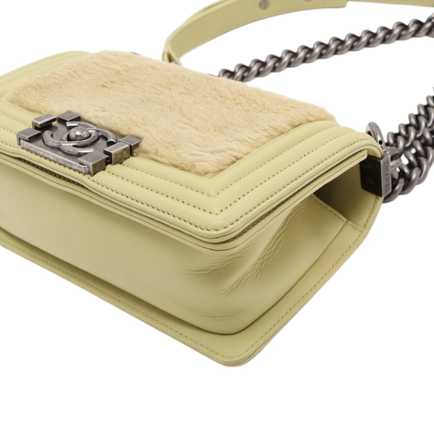 Chanel Small Shearling Boy Flap
