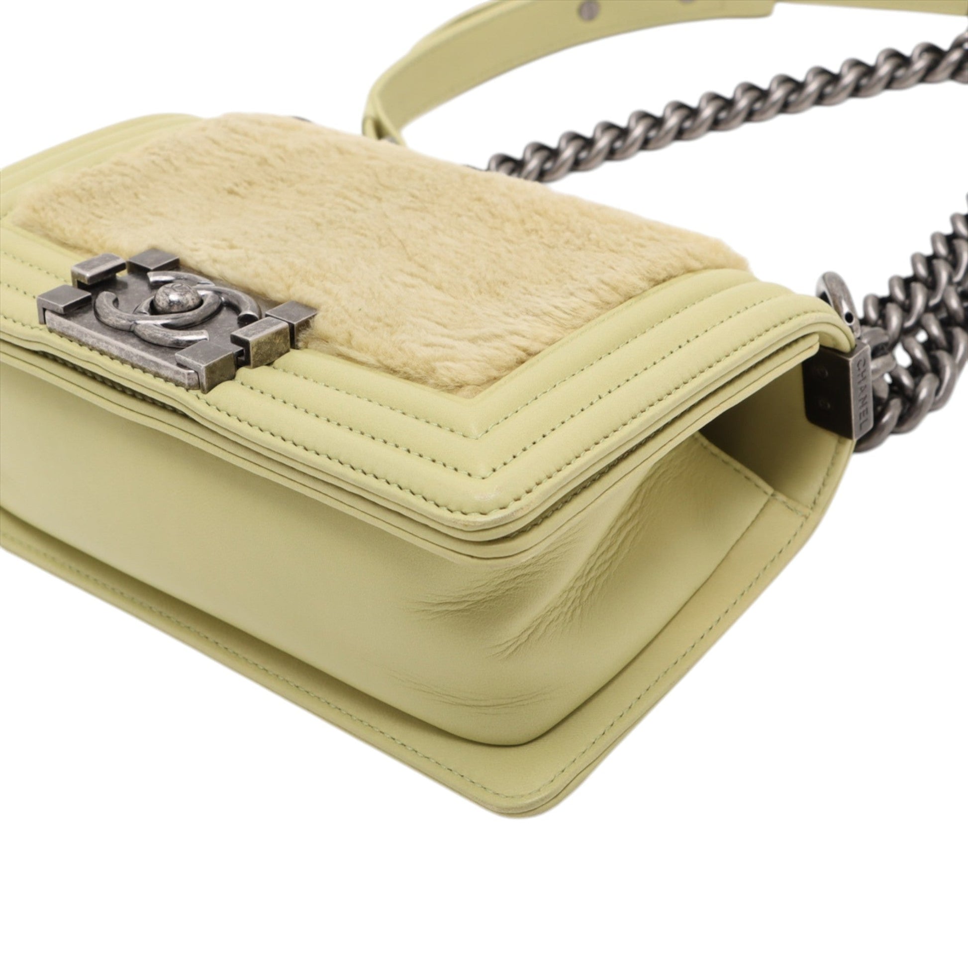 Chanel Small Shearling Boy Flap