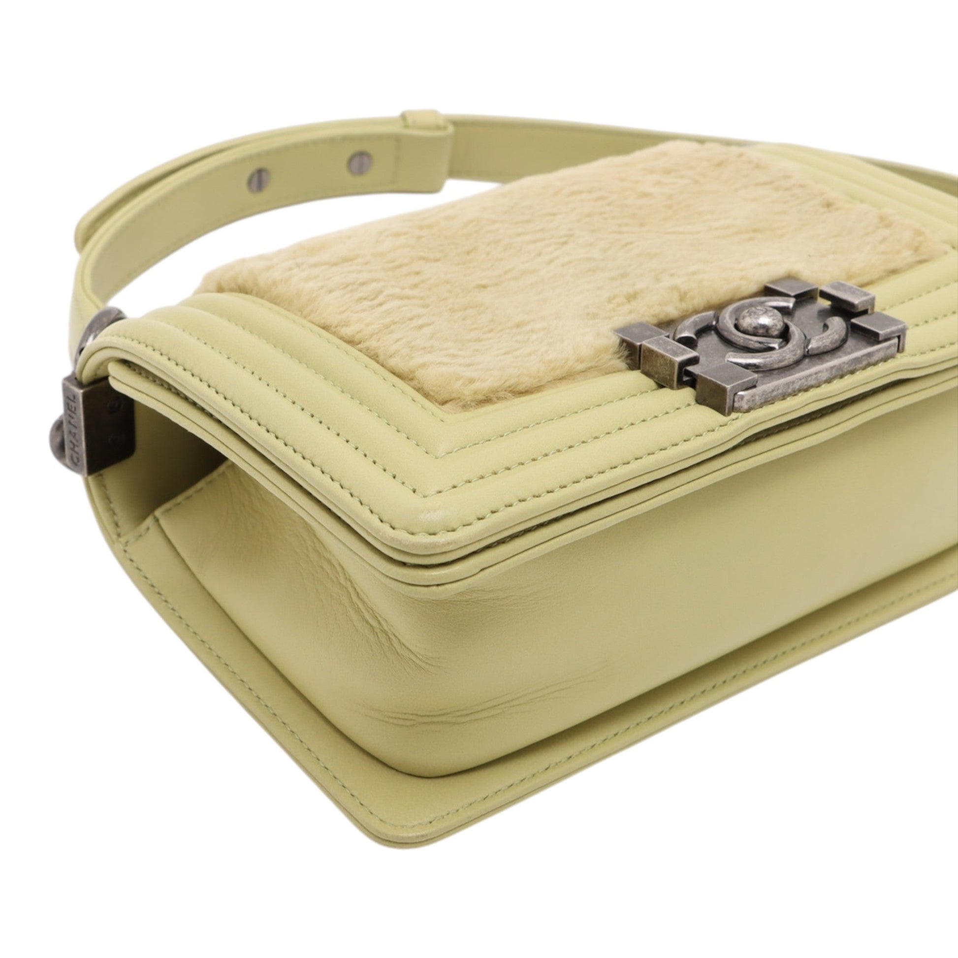 Chanel Small Shearling Boy Flap