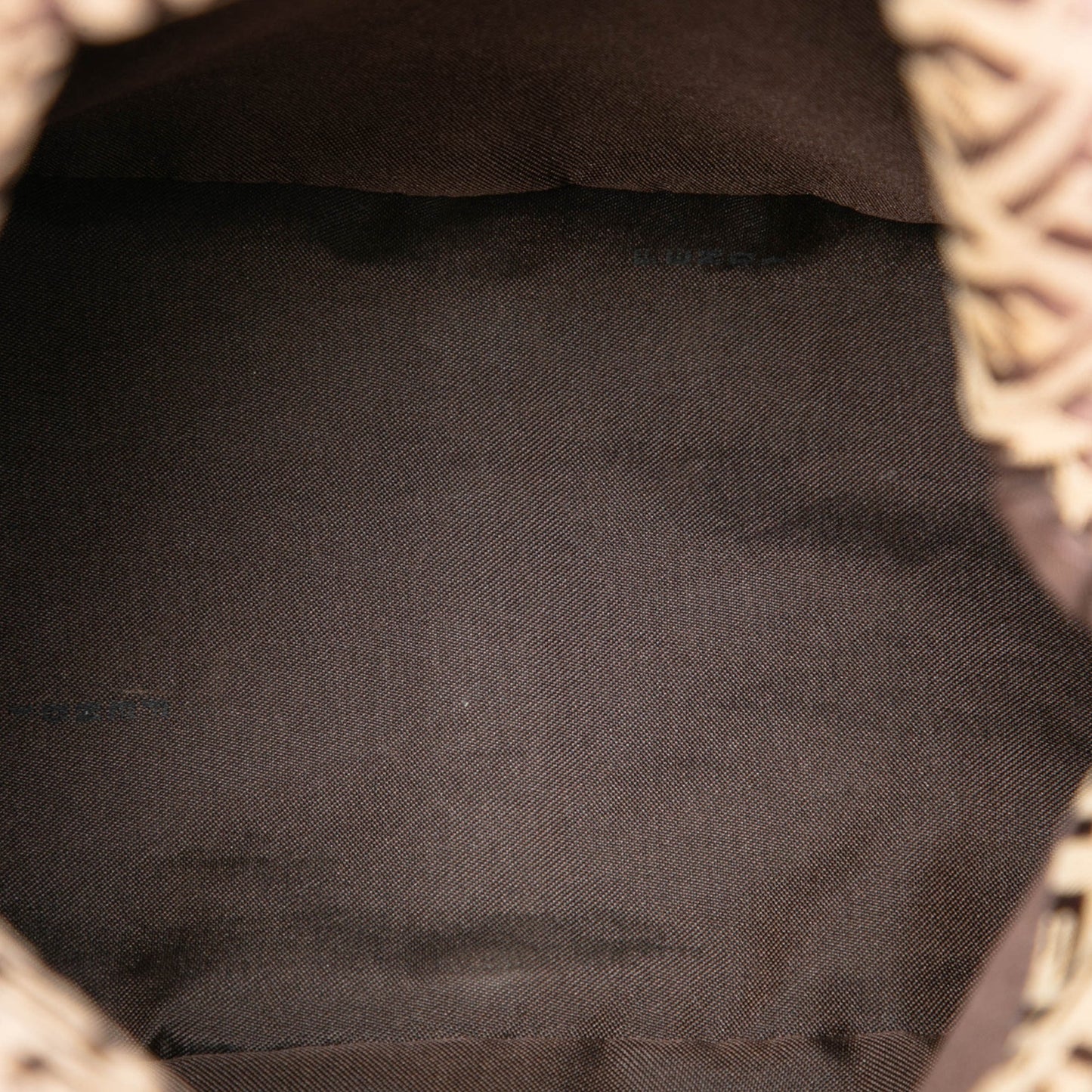 Fendi Zucchino Canvas Double Flap Mamma