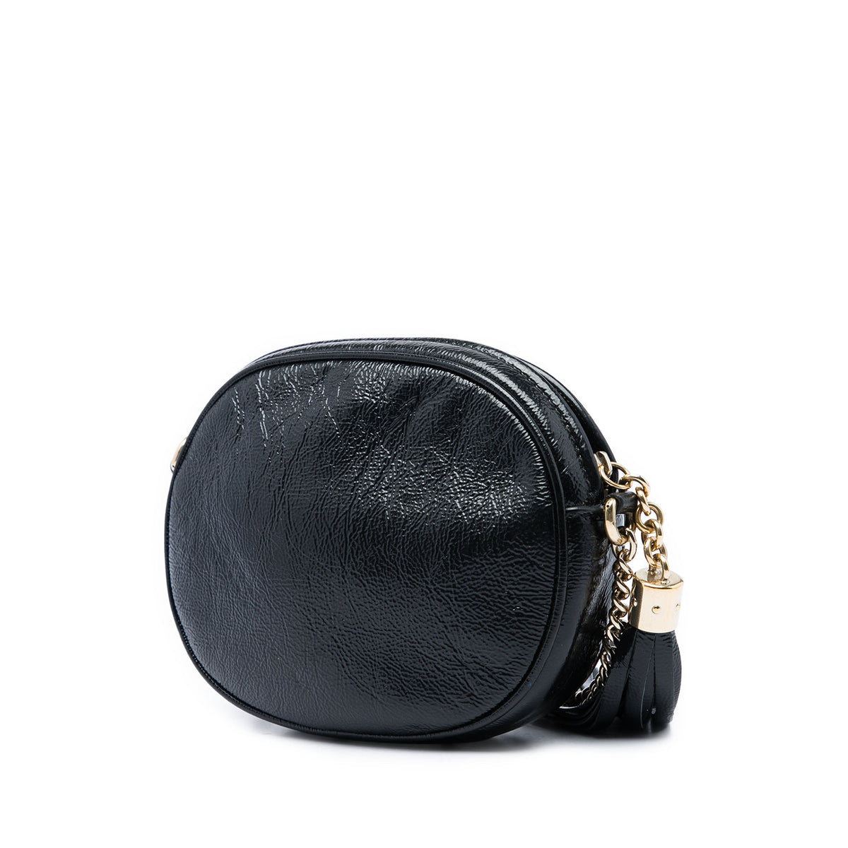 Gucci Mini Patent Soho Chain Crossbody