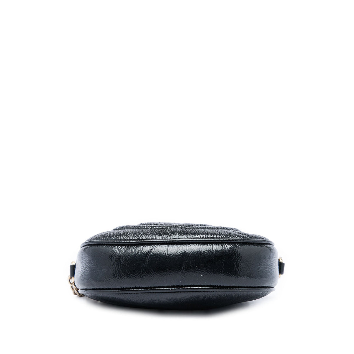 Gucci Mini Patent Soho Chain Crossbody