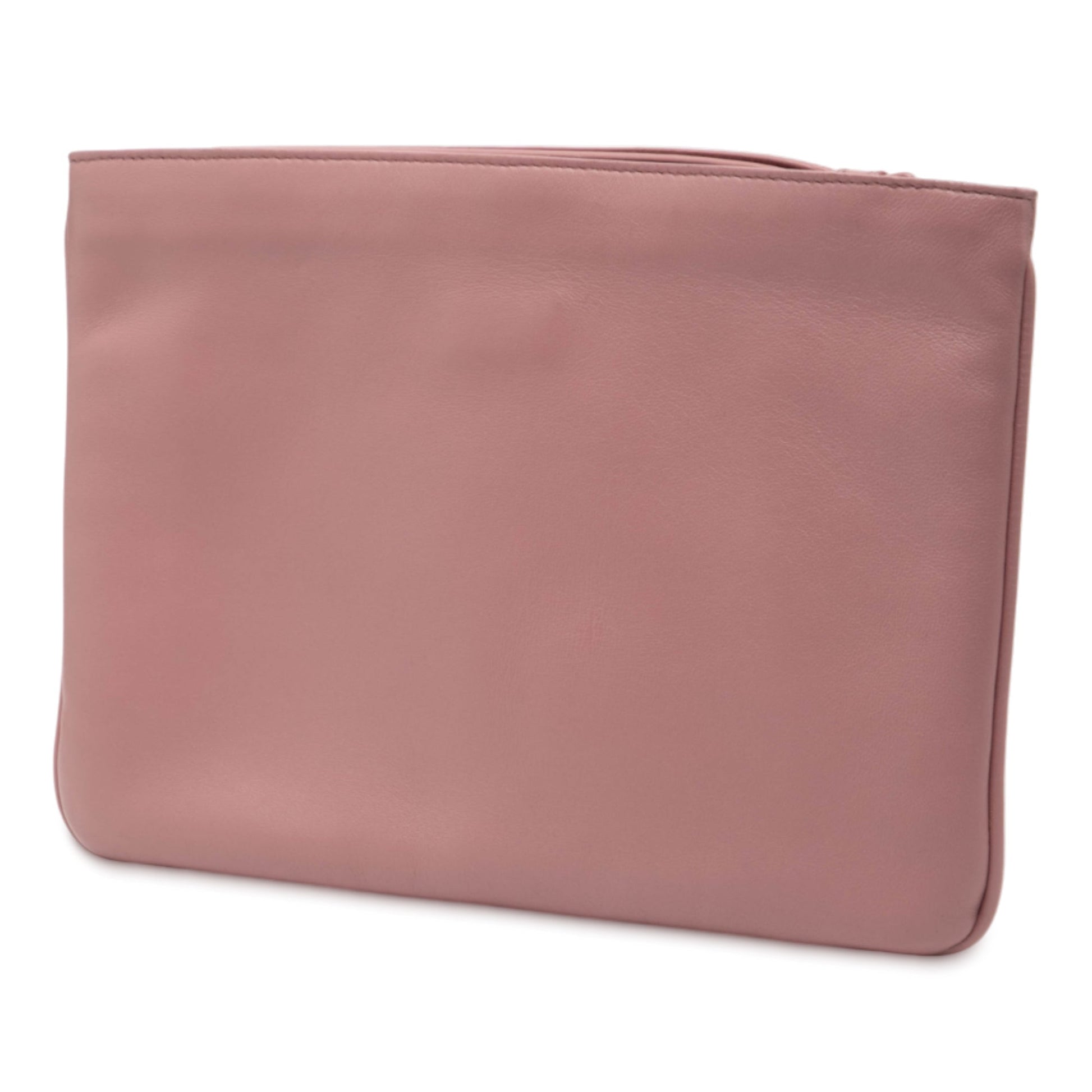 Bottega Veneta Bicolor Nappa Intrecciato Wristlet Clutch
