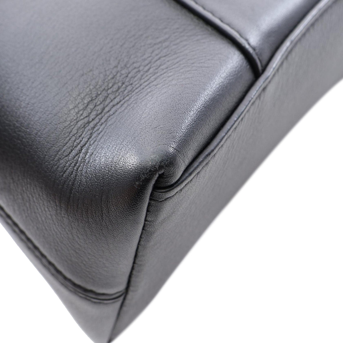 Balenciaga Small Downtown Chain Shoulder Bag — Black