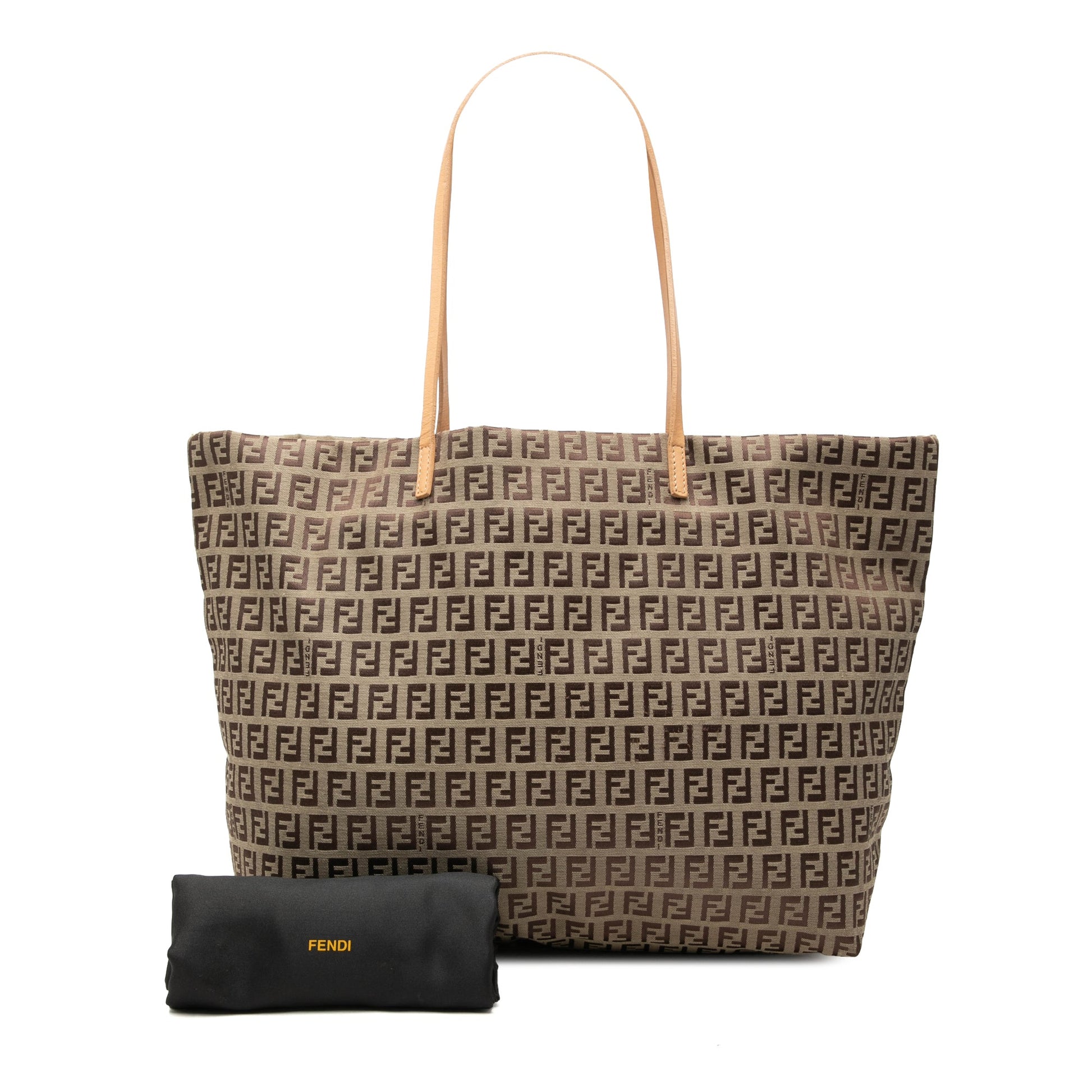 Fendi Zucchino Canvas Tote