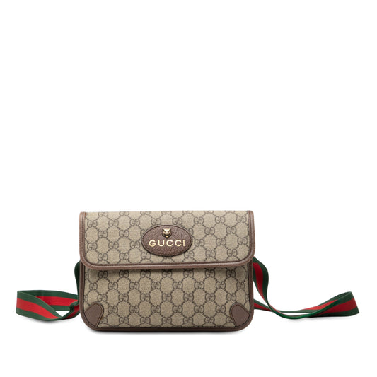 Gucci GG Supreme Web Neo Vintage Belt Bag