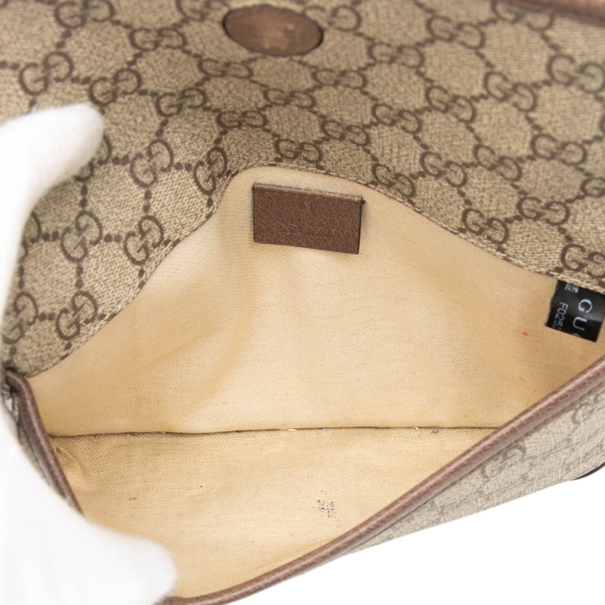 Gucci GG Supreme Web Neo Vintage Belt Bag