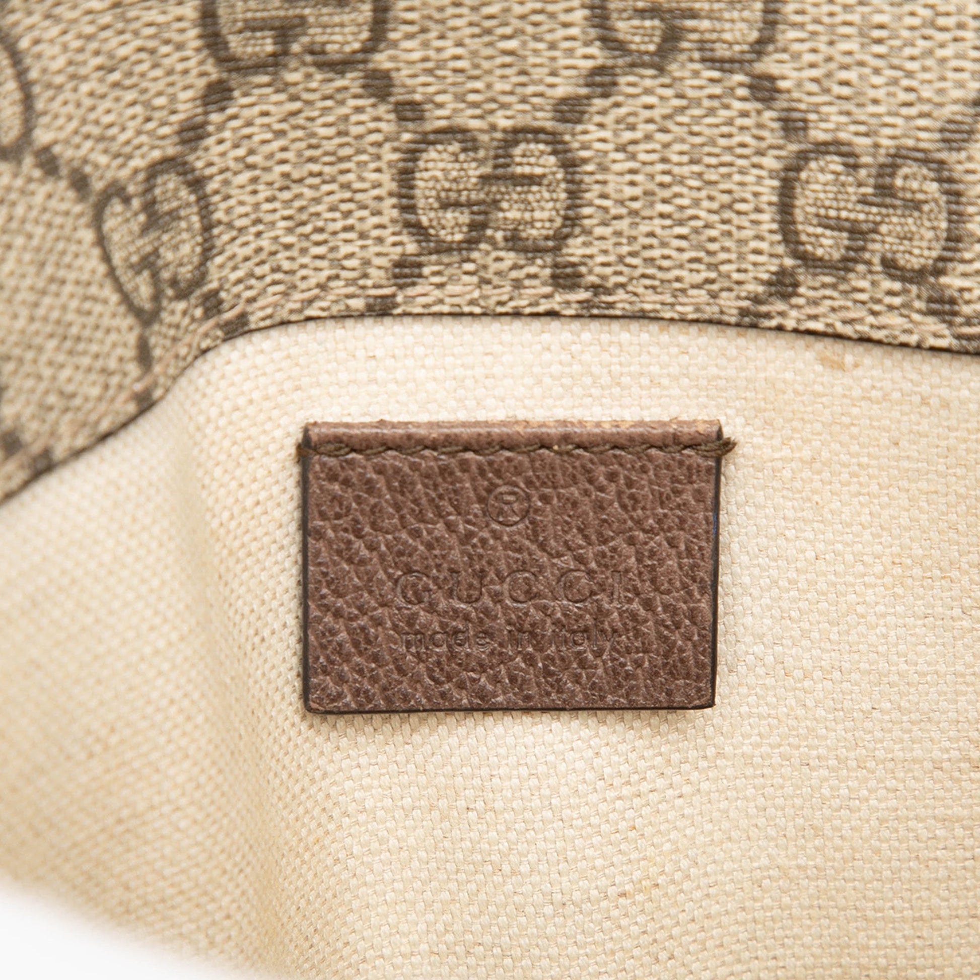 Gucci GG Supreme Web Neo Vintage Belt Bag