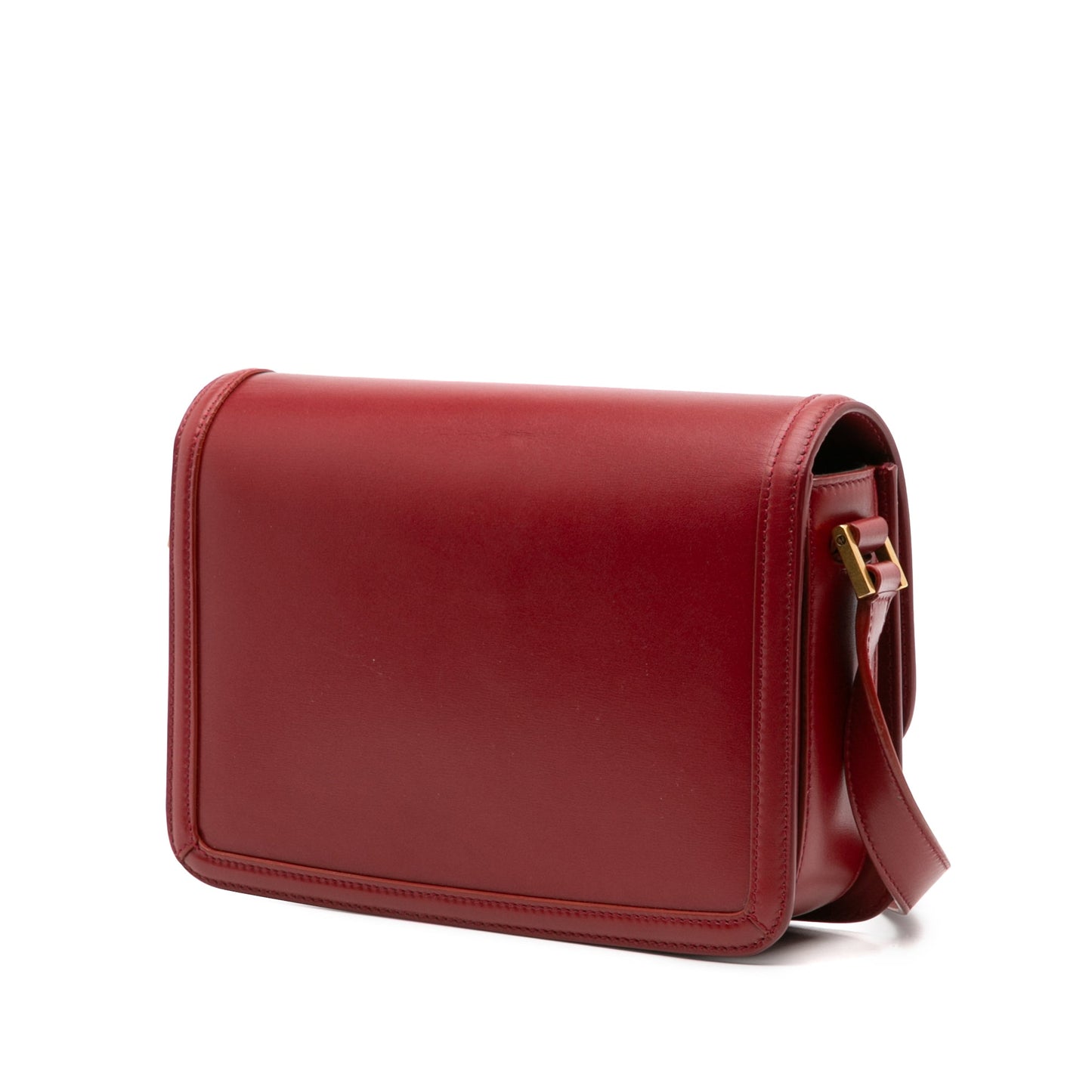 Saint Laurent Medium Calfskin Solferino Satchel In Box