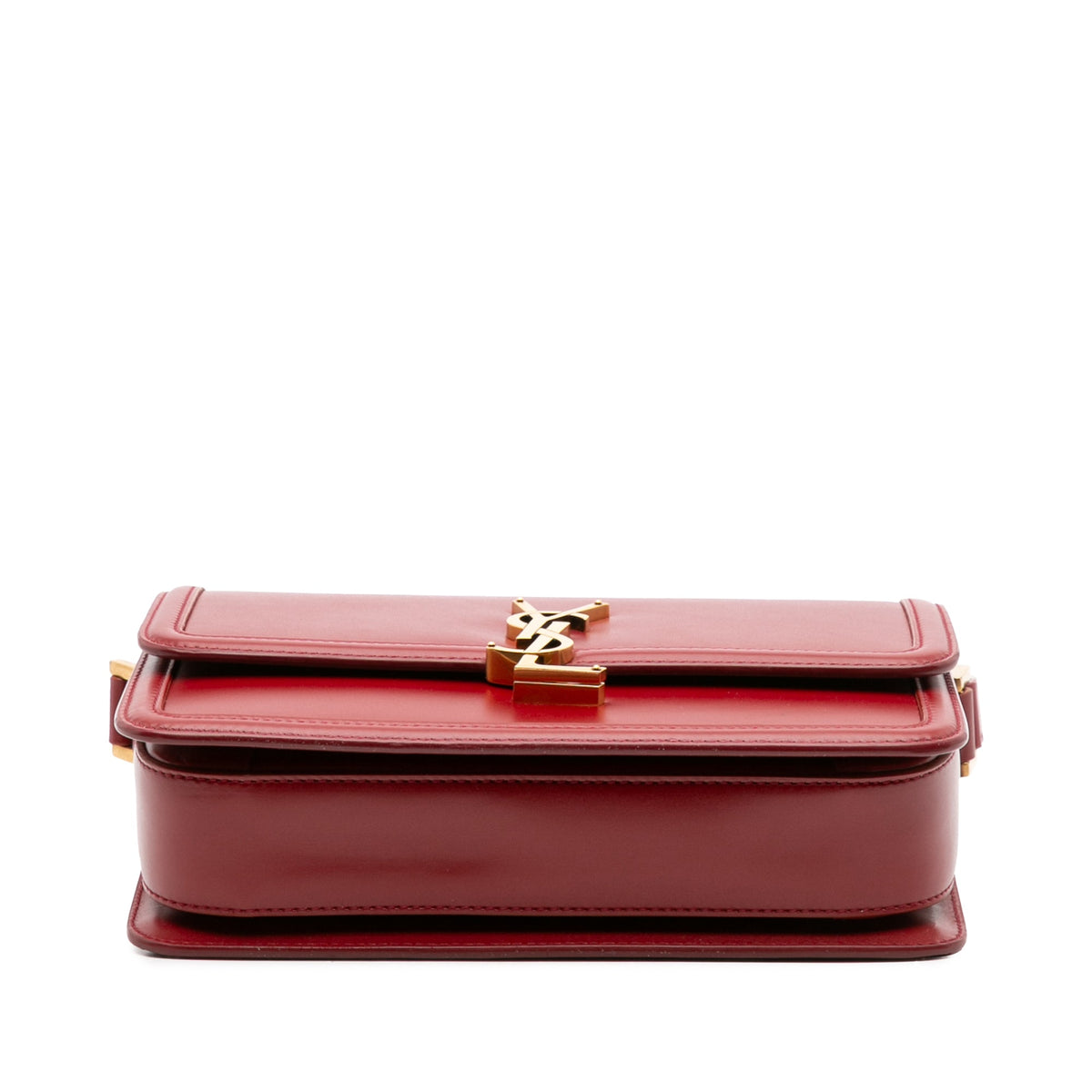 Saint Laurent Medium Calfskin Solferino Satchel In Box