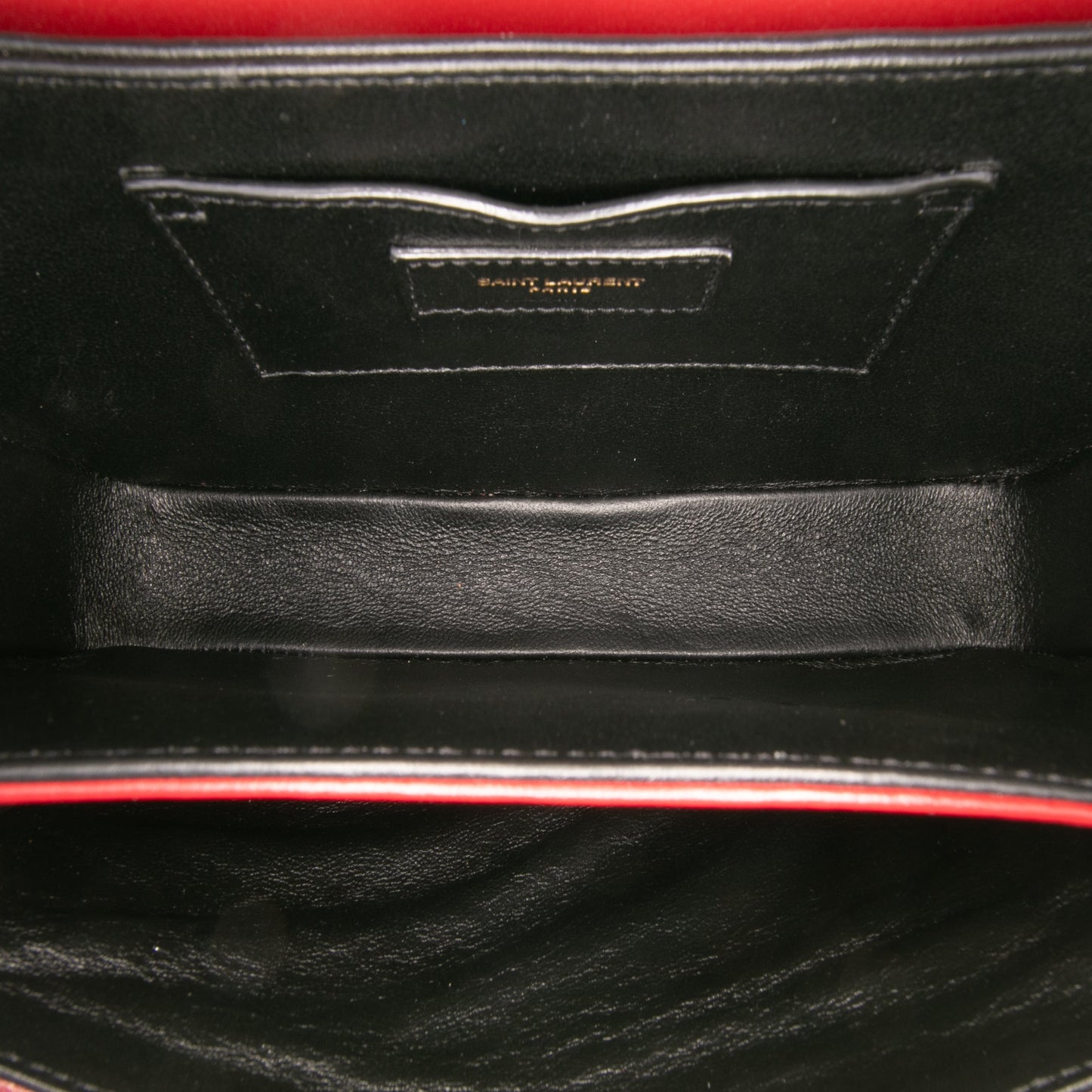 Saint Laurent Medium Calfskin Solferino Satchel In Box