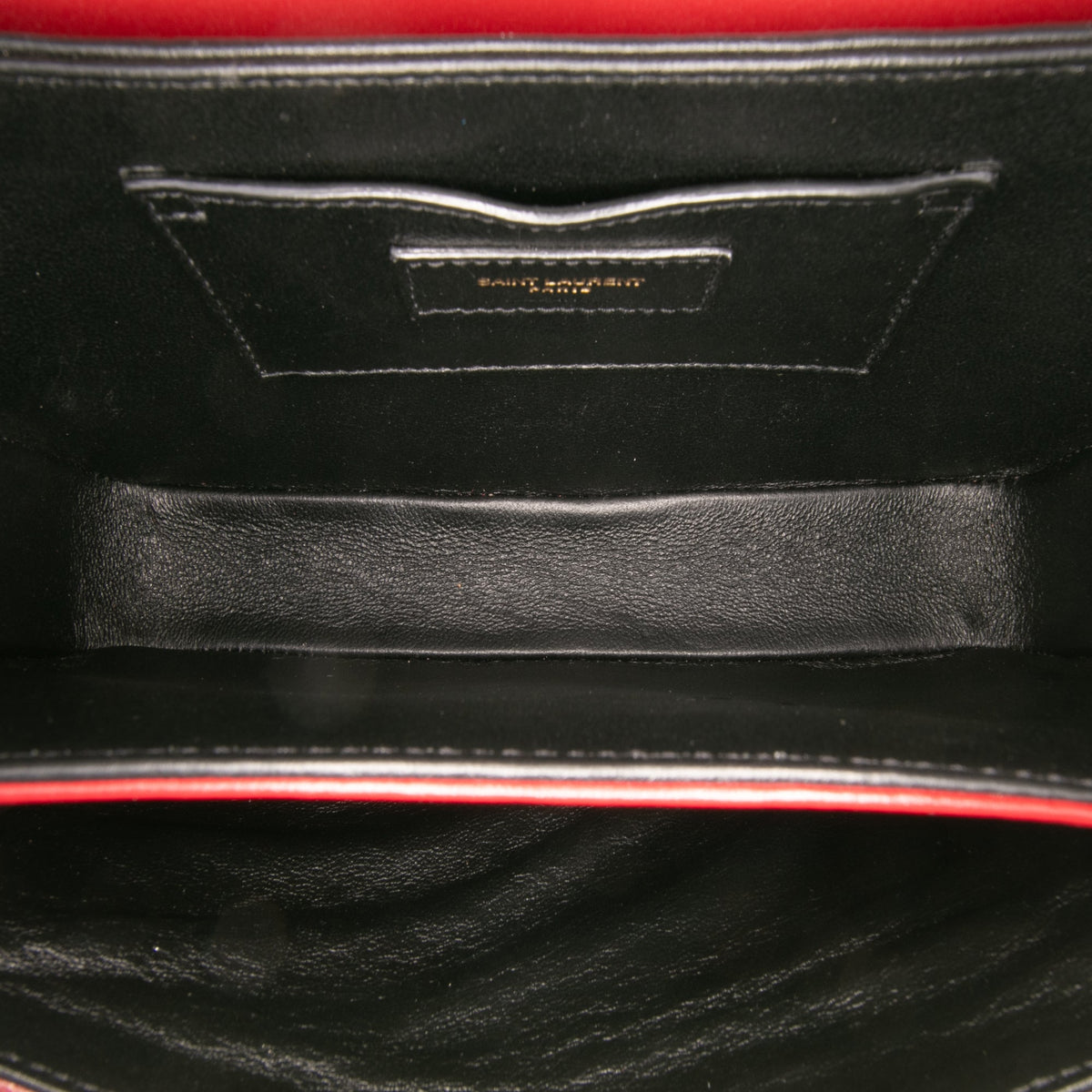Saint Laurent Medium Calfskin Solferino Satchel In Box