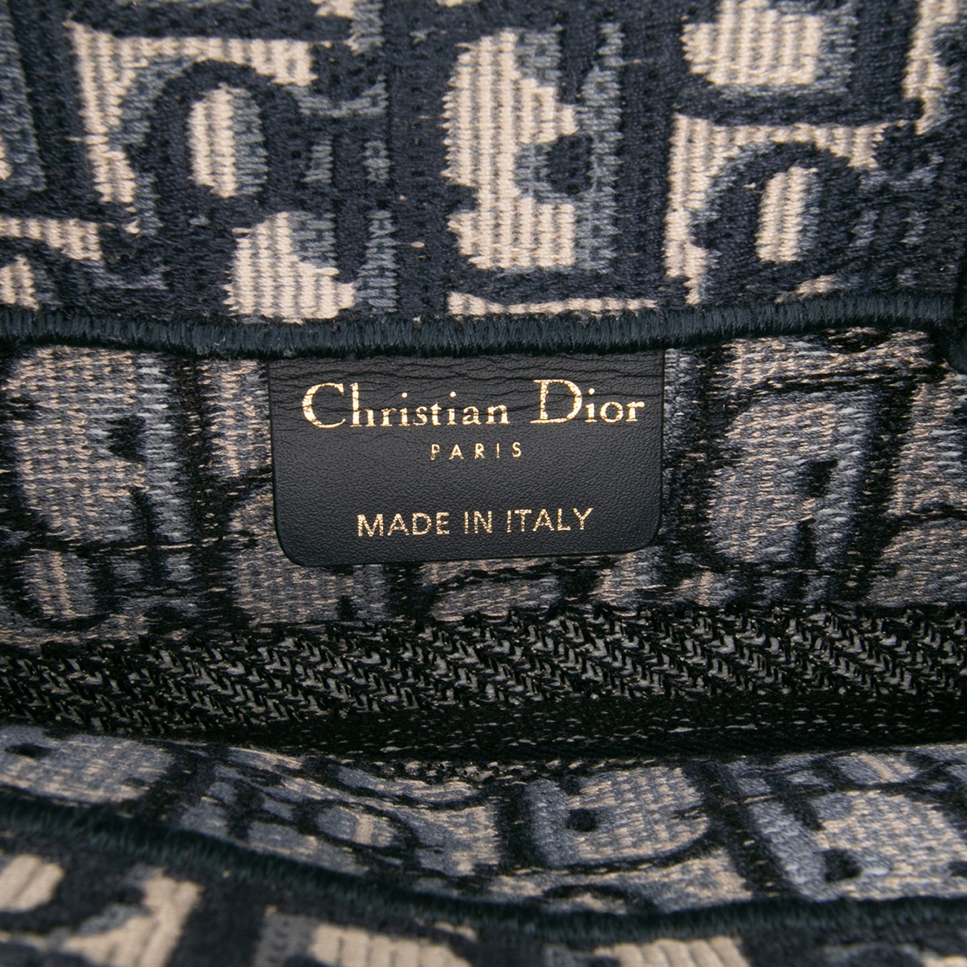 Dior Small Oblique Canvas Book Tote