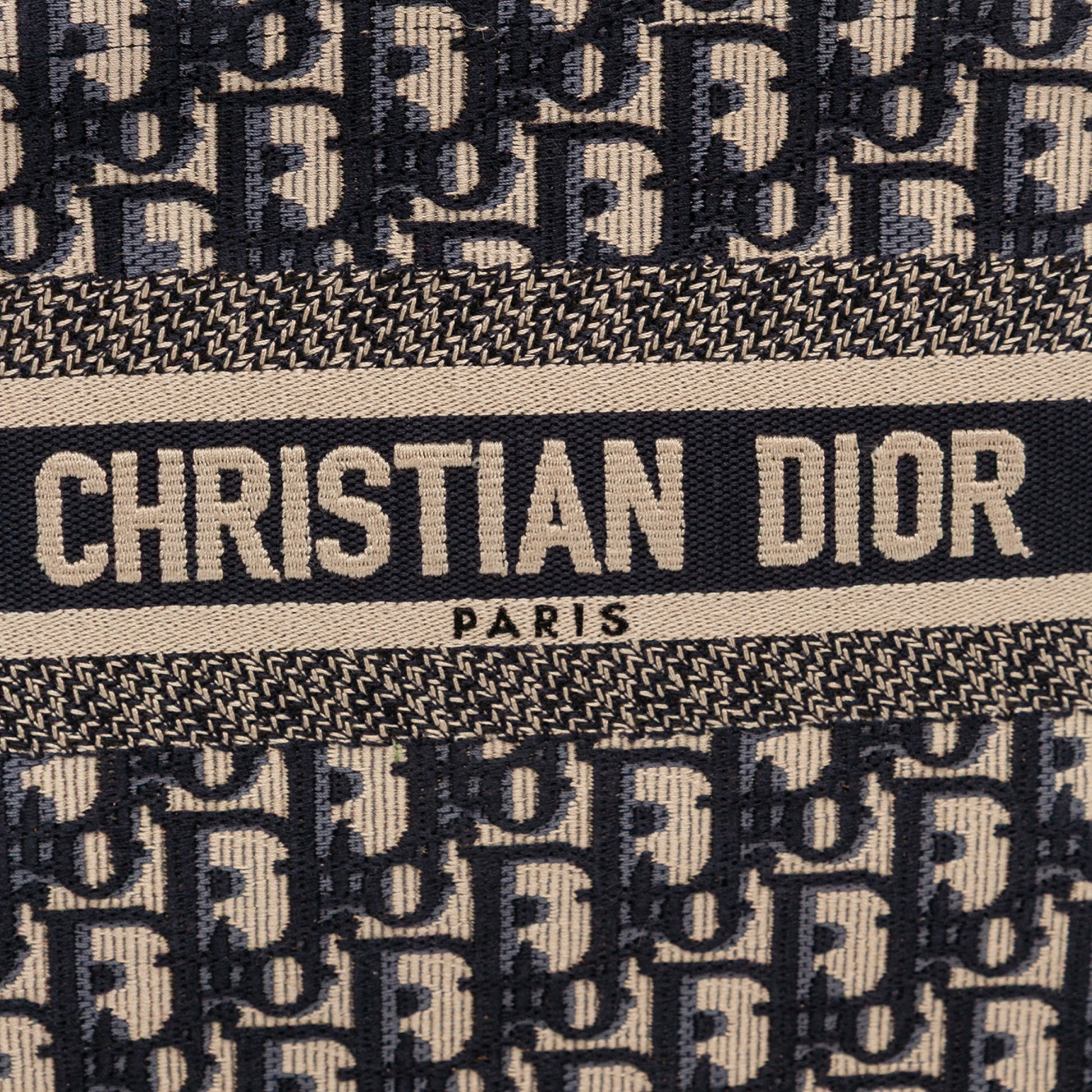 Dior Small Oblique Canvas Book Tote