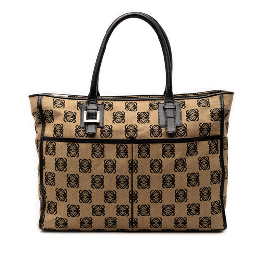 Anagram Canvas Repeat Tote