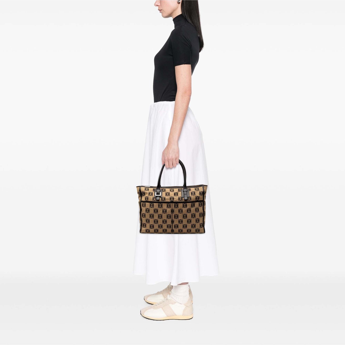 Anagram Canvas Repeat Tote