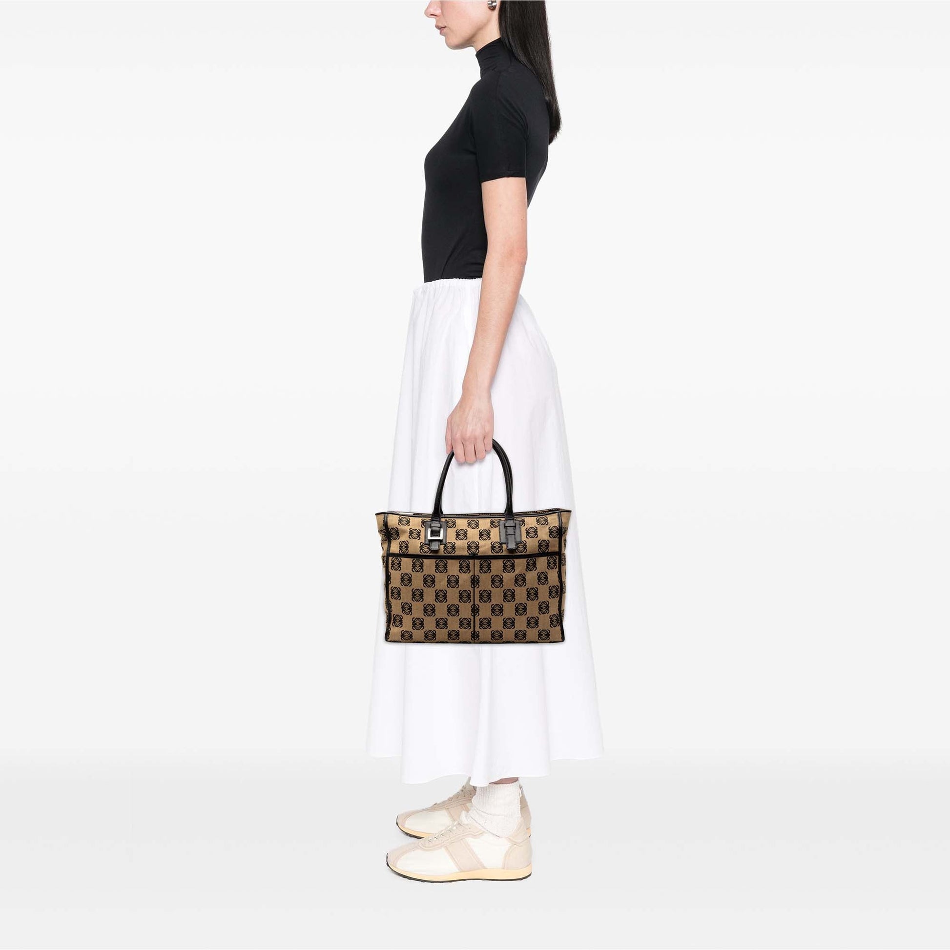 Anagram Canvas Repeat Tote
