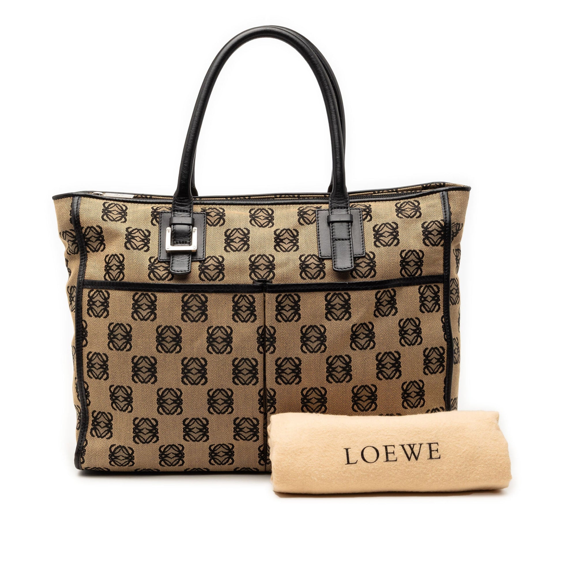 Anagram Canvas Repeat Tote