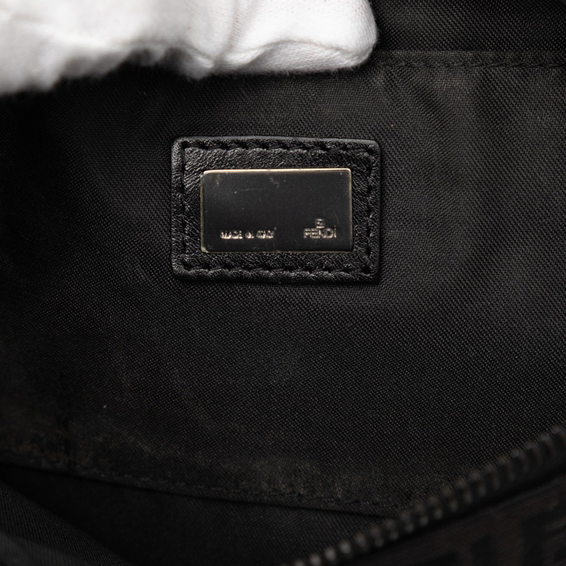 Fendi Zucchino Canvas Pochette