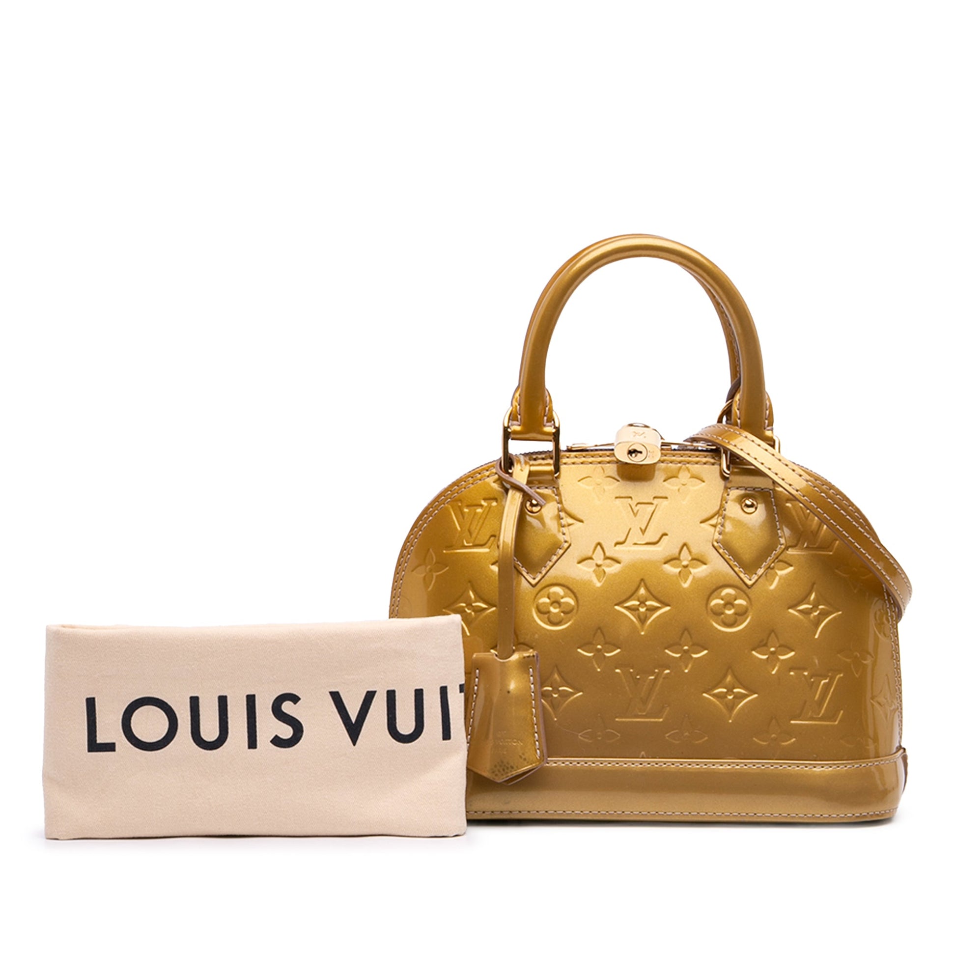 Louis Vuitton Monogram Vernis Alma BB