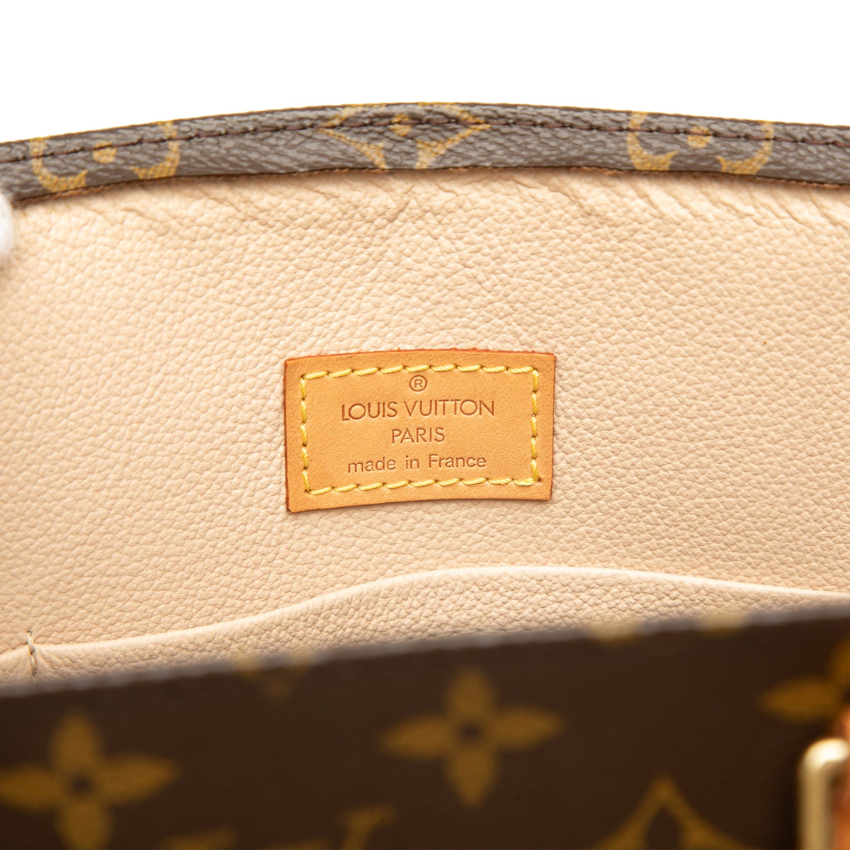 Louis Vuitton Monogram Sac Plat — Brown