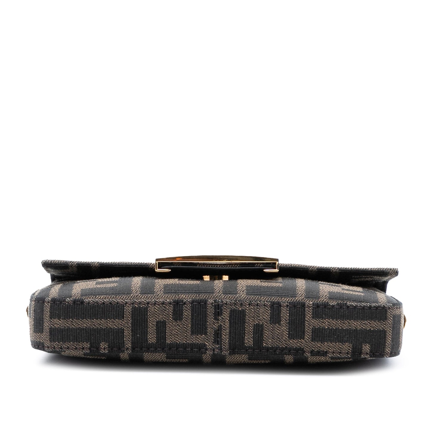 Fendi Zucca Canvas FF 1974 Phone Baguette