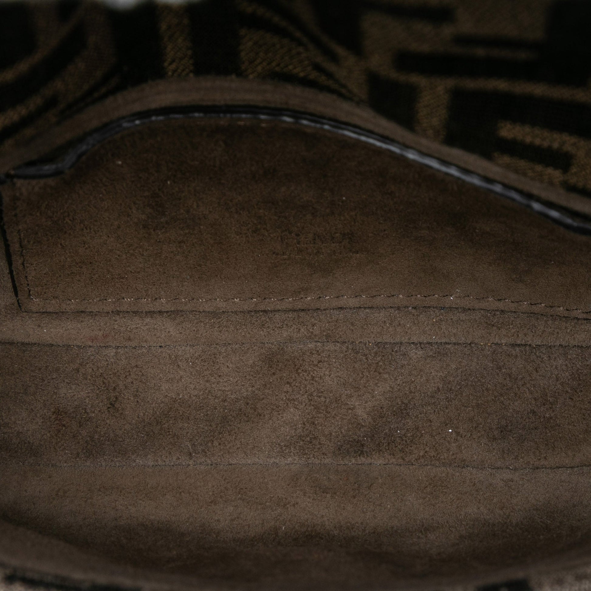 Fendi Zucca Canvas FF 1974 Phone Baguette