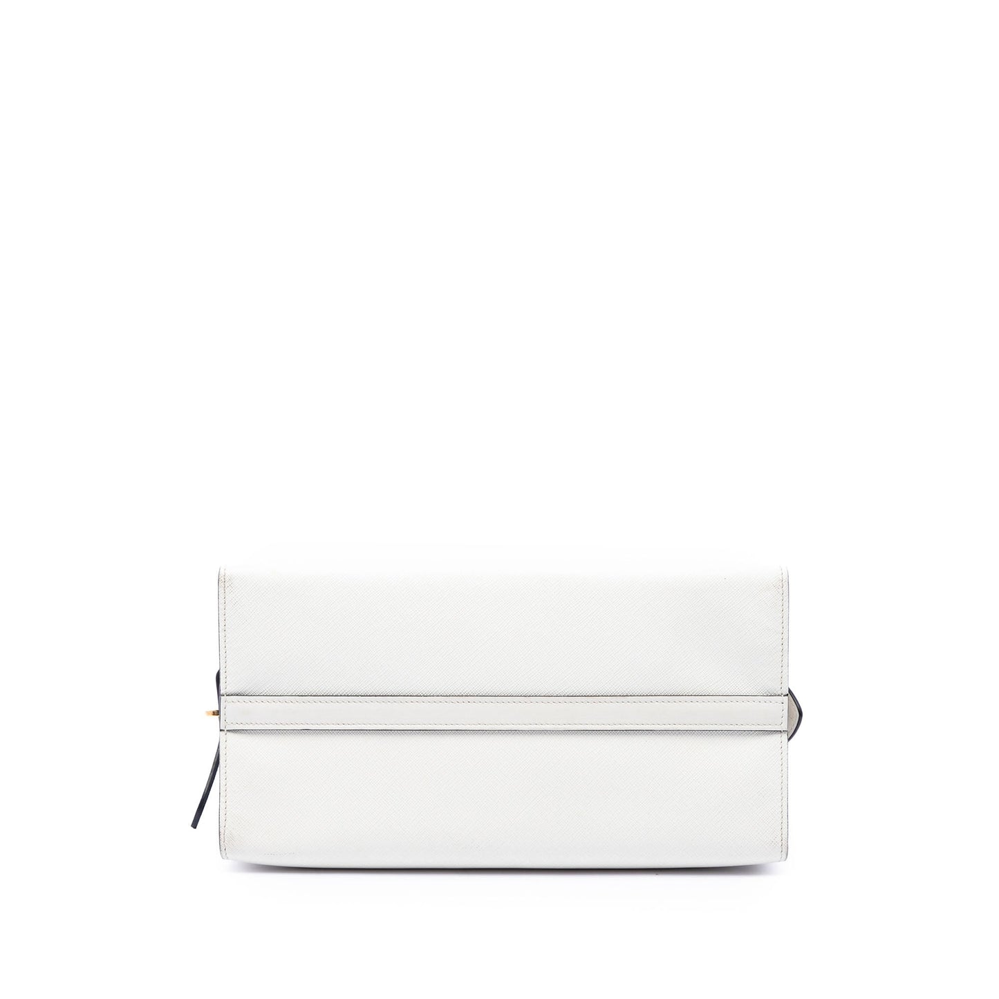 Prada Bicolor Saffiano and City Calf Esplanade Satchel