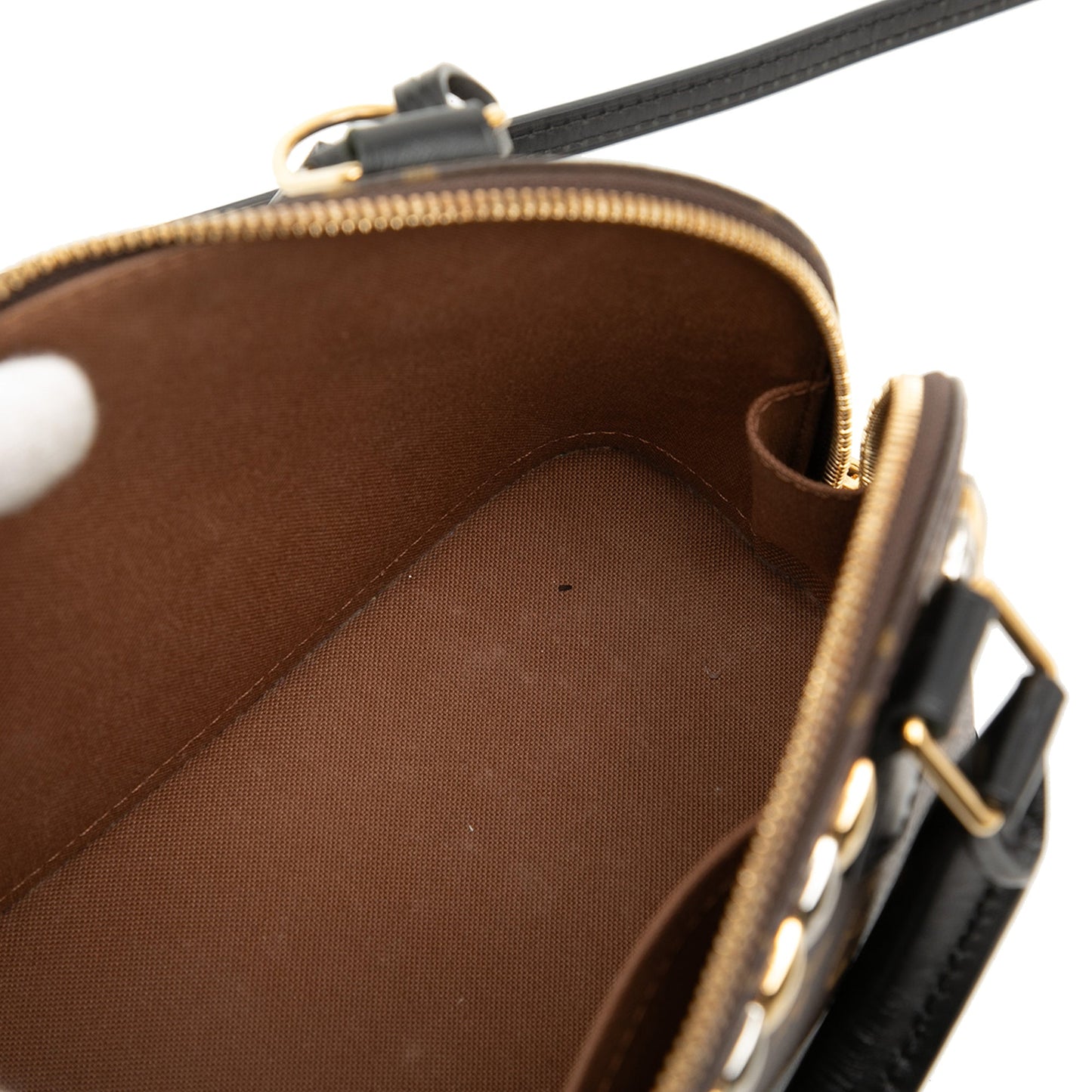 Monogram Macassar Studded Alma BB