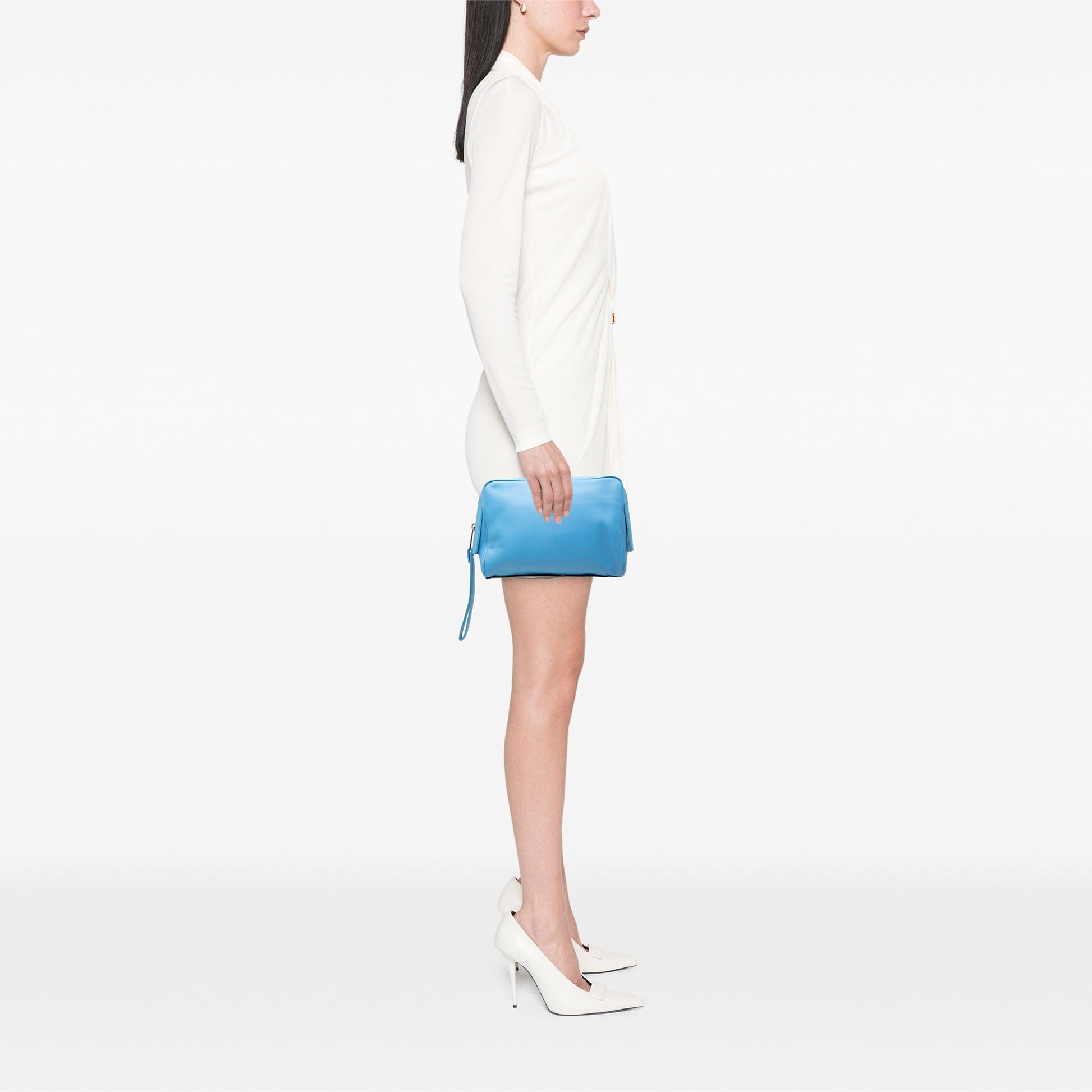 Bottega Veneta Leather Clutch