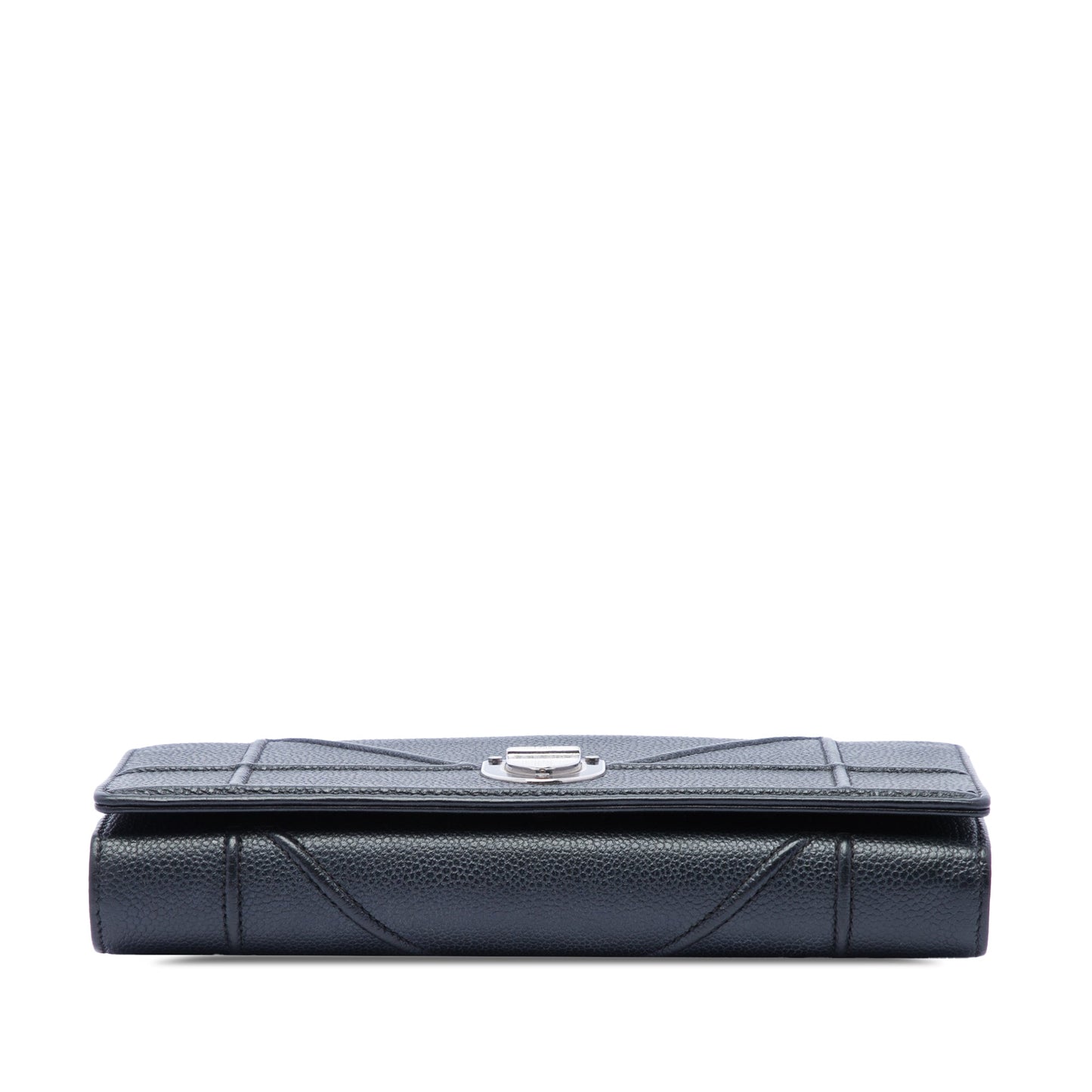 Dior Grained Calfskin Diorama Croisiere Wallet on Chain