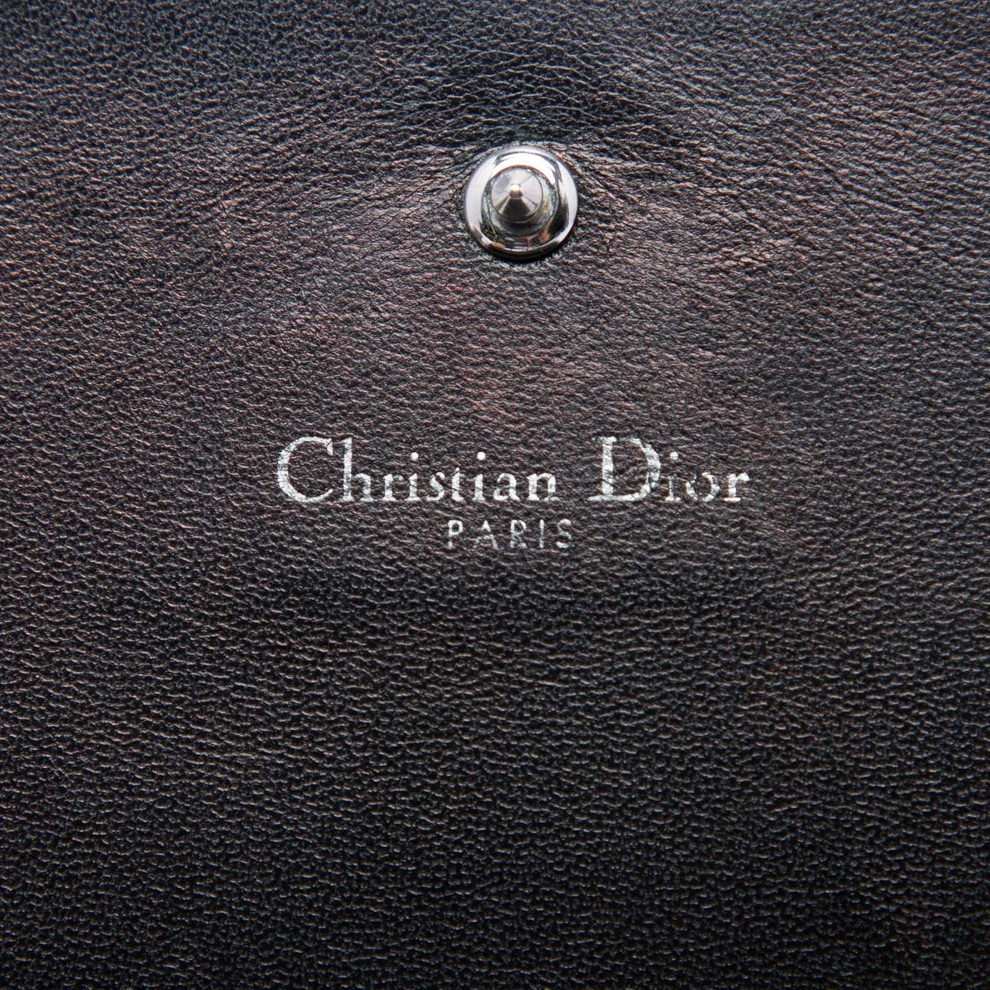 Dior Grained Calfskin Diorama Croisiere Wallet on Chain