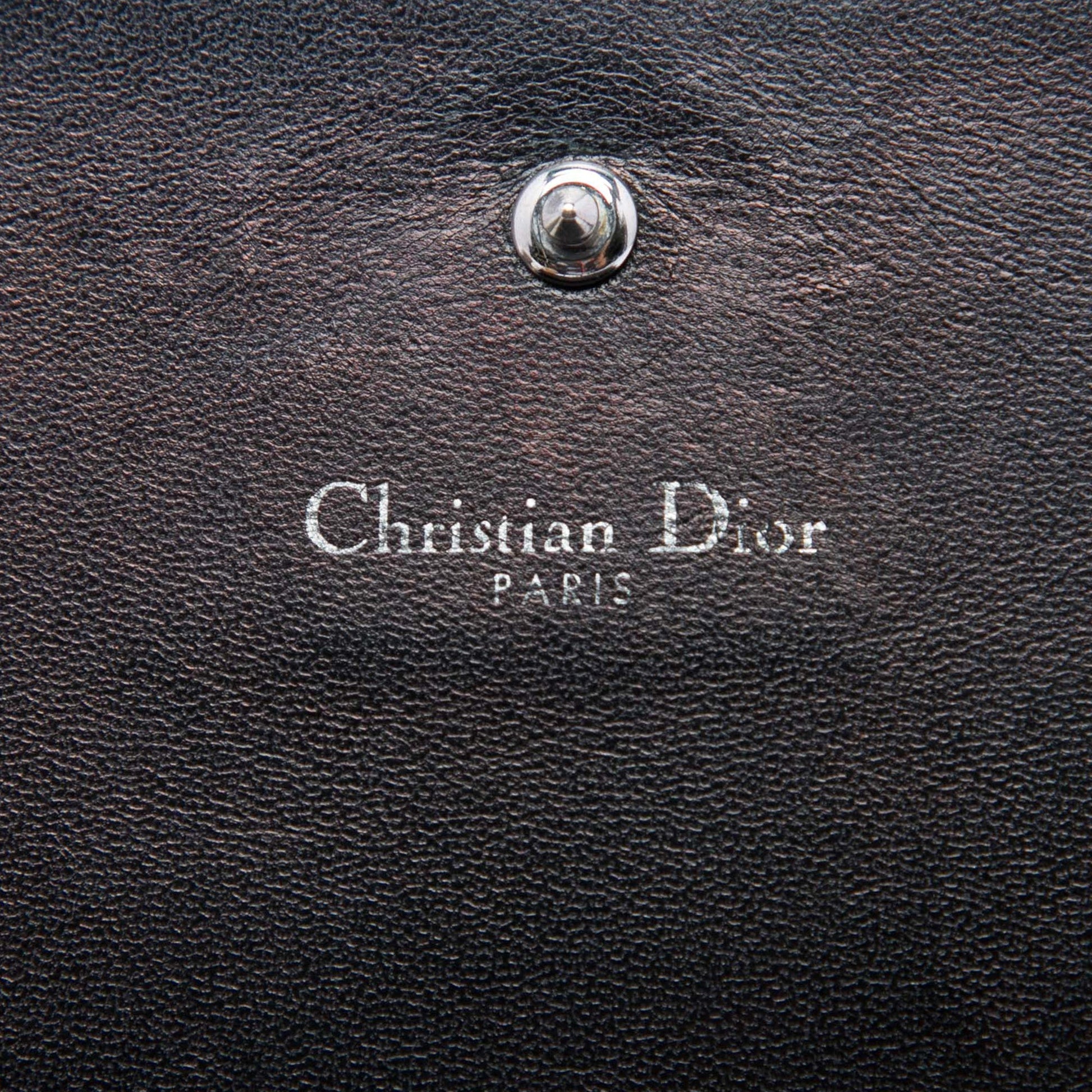 Dior Grained Calfskin Diorama Croisiere Wallet on Chain