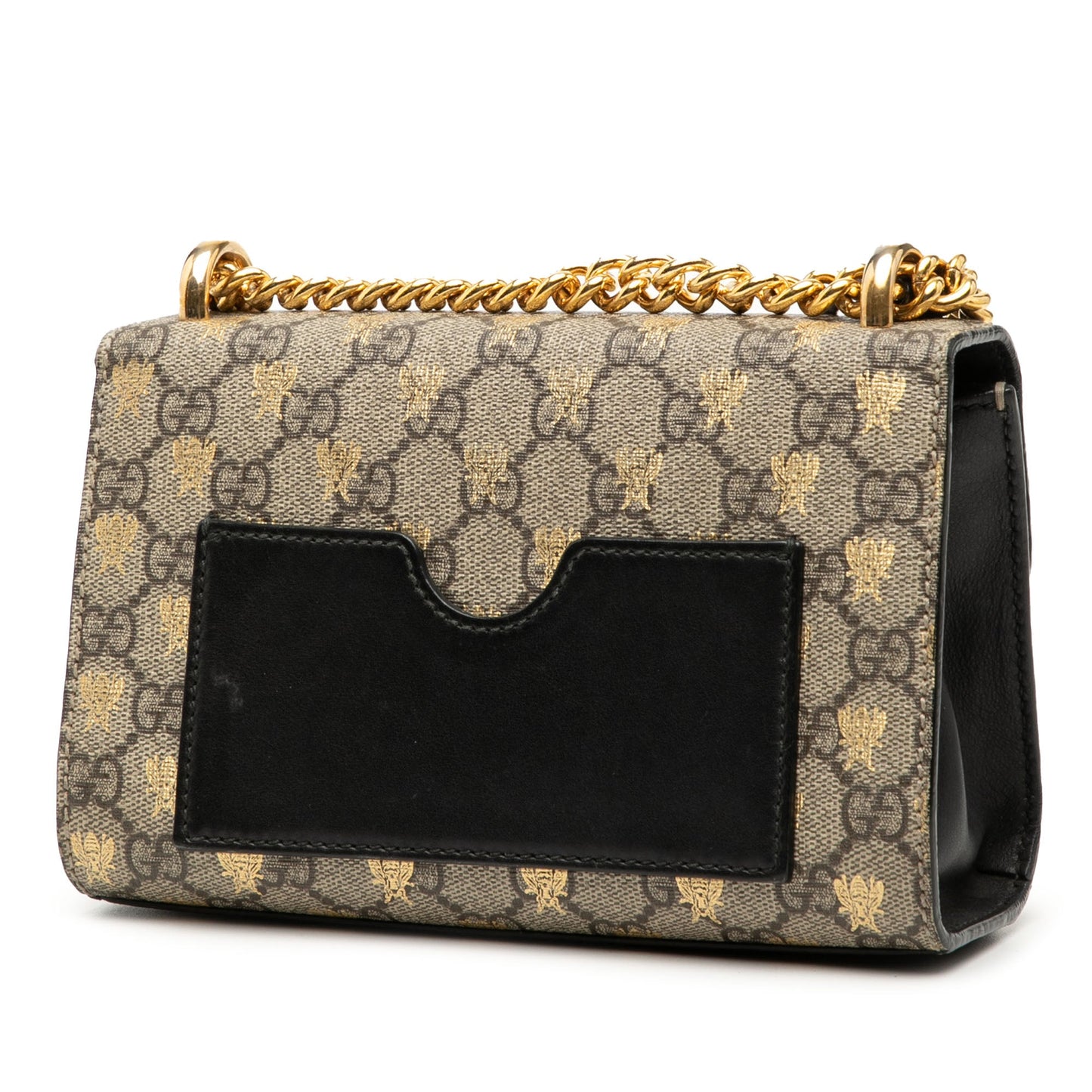 Gucci Small GG Supreme Bee Padlock Crossbody