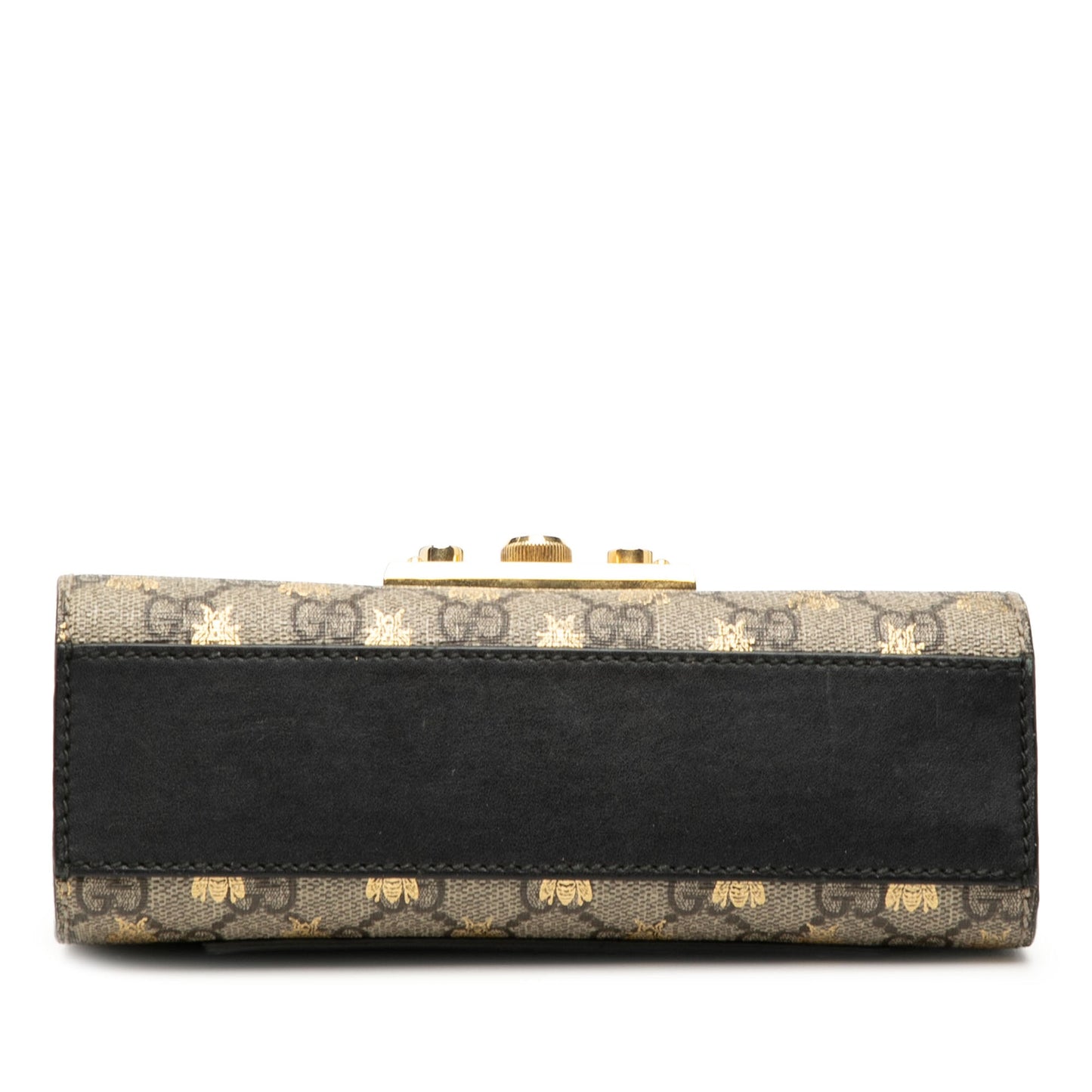 Gucci Small GG Supreme Bee Padlock Crossbody