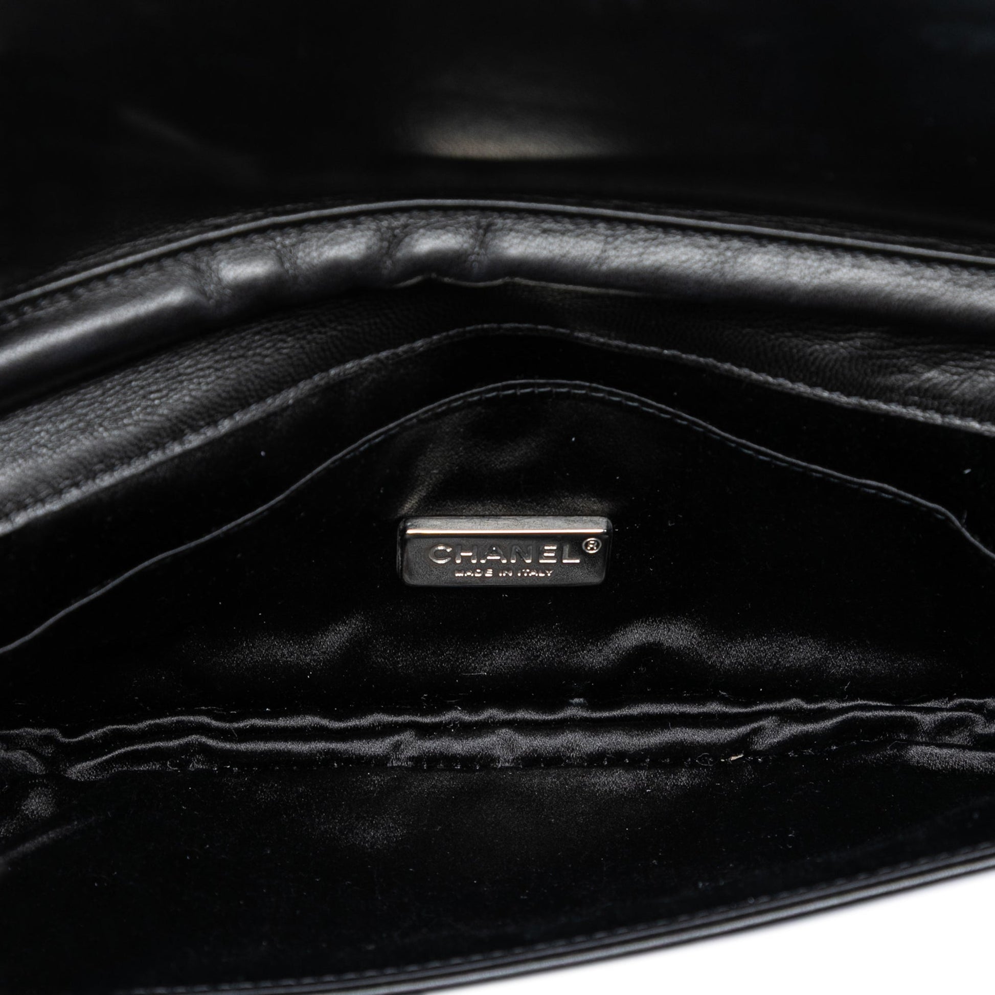 Quilted Lambskin Butterfly Clutch With Chain